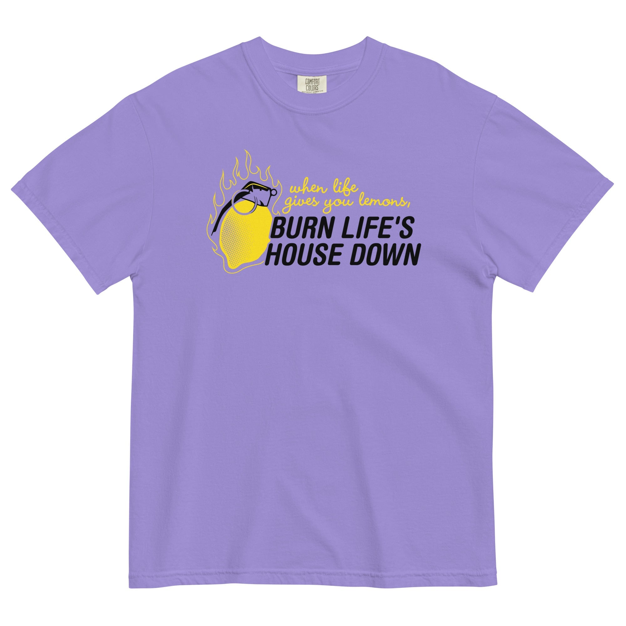 Burn Life's House Down Men's Relaxed Fit Tee