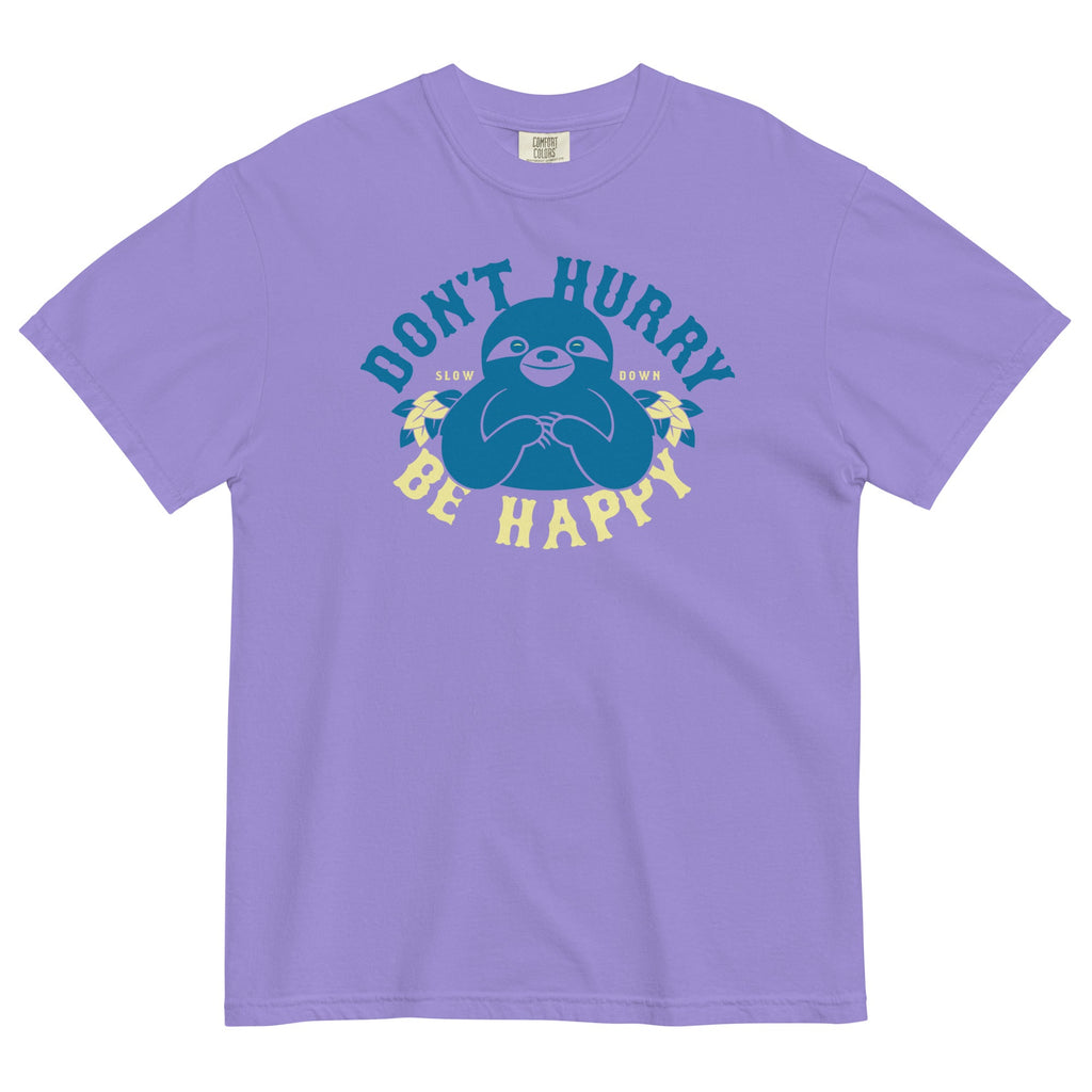 Don't Hurry Be Happy Men's Relaxed Fit Tee