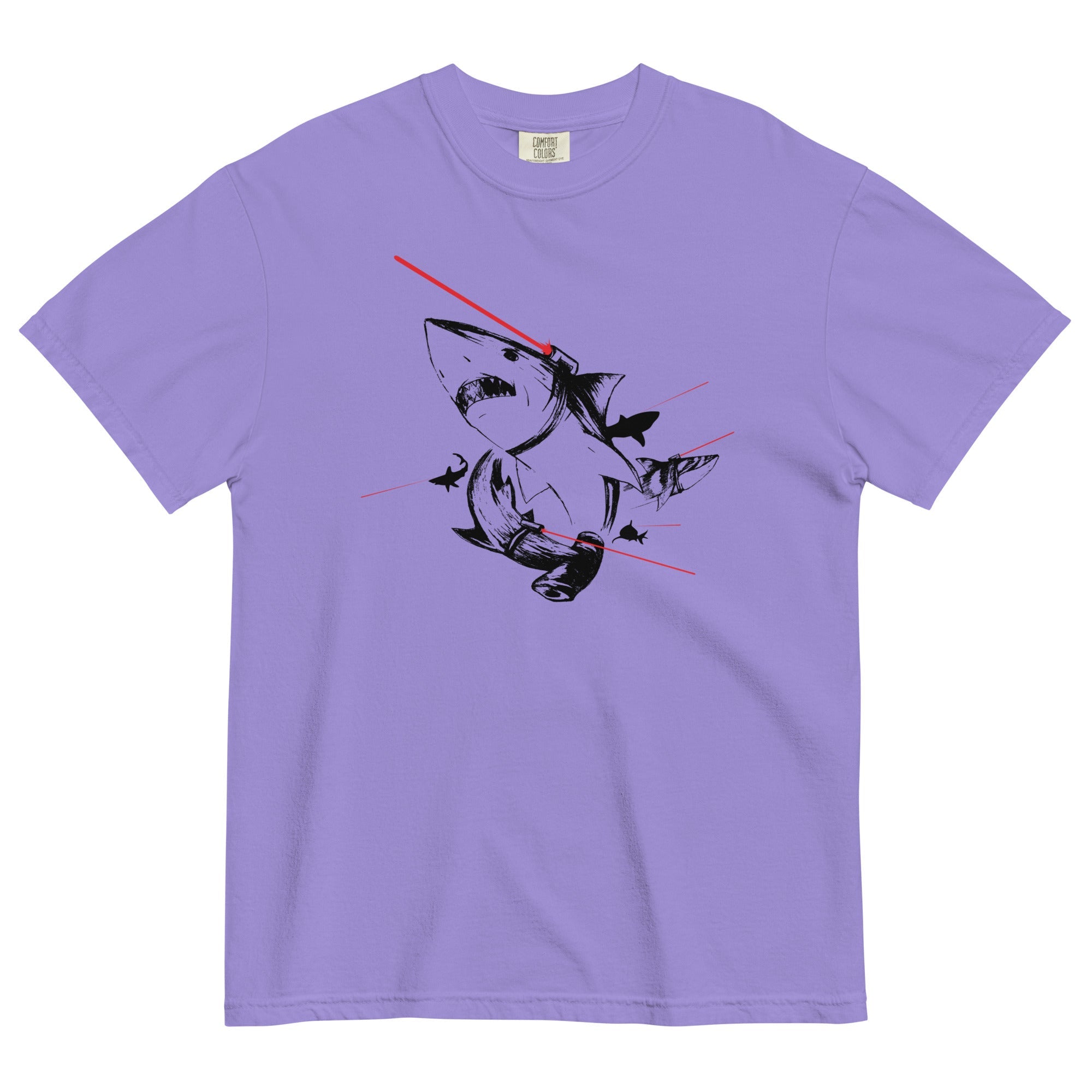 Sharks With Lasers Men's Relaxed Fit Tee