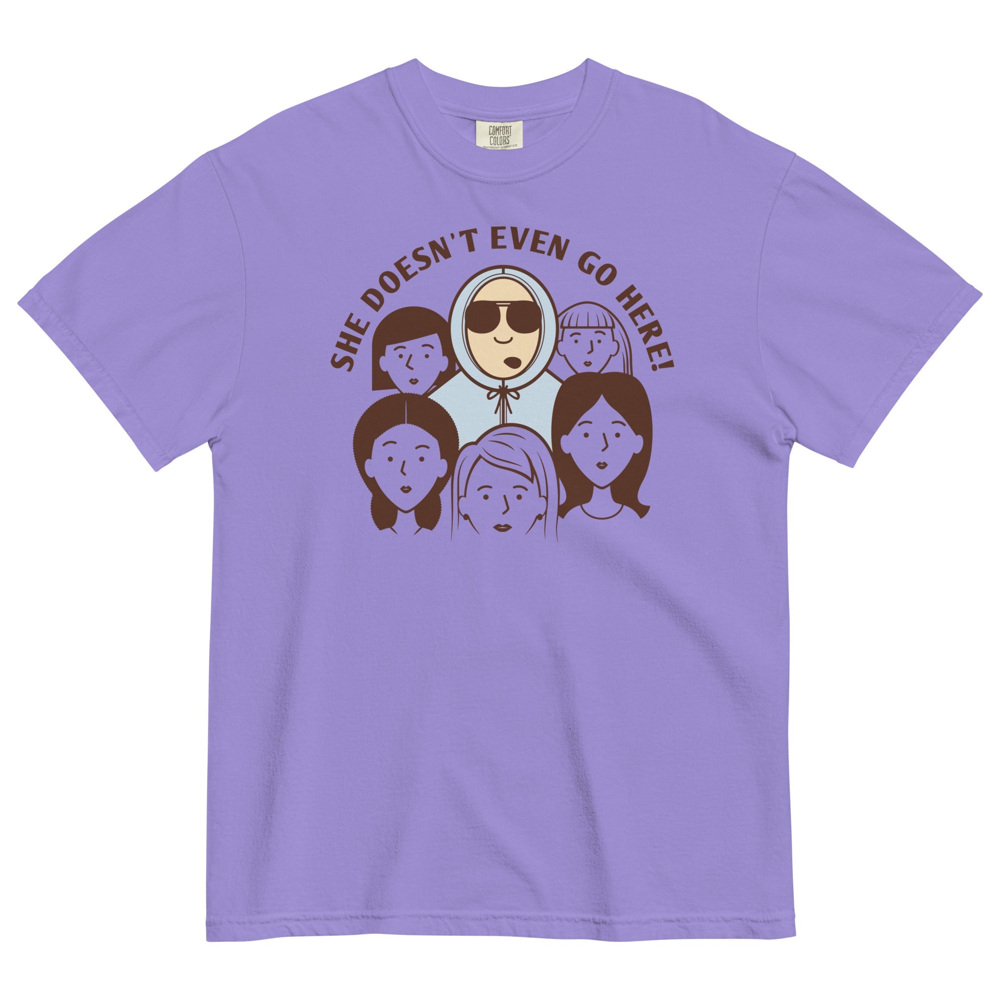 She Doesn't Even Go Here! Men's Relaxed Fit Tee