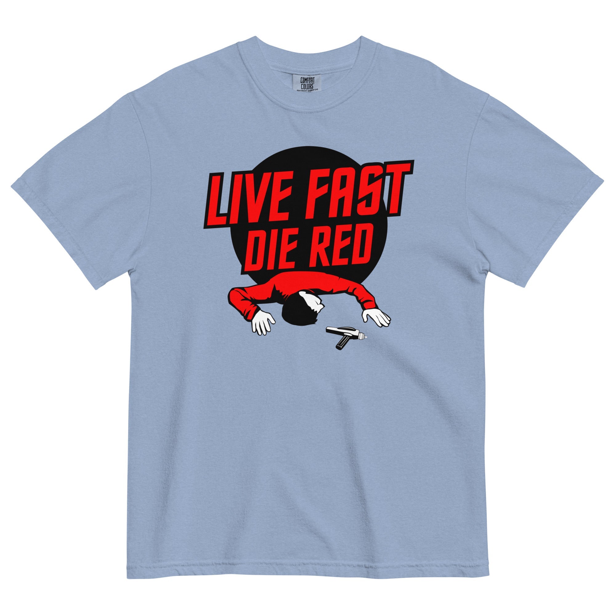 Live Fast Die Red Men's Relaxed Fit Tee