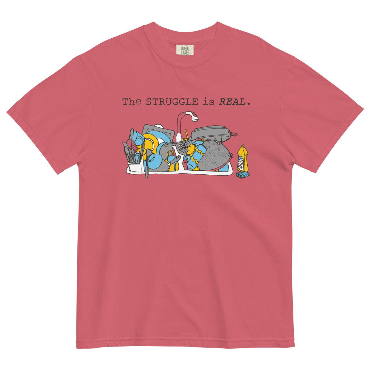 The Struggle Is Real Men's Relaxed Fit Tee