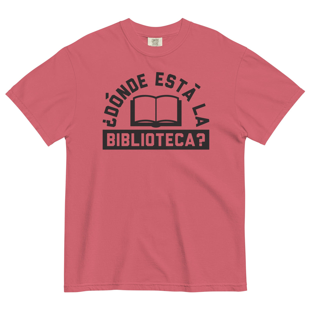Donde Esta La Biblioteca? Men's Relaxed Fit Tee