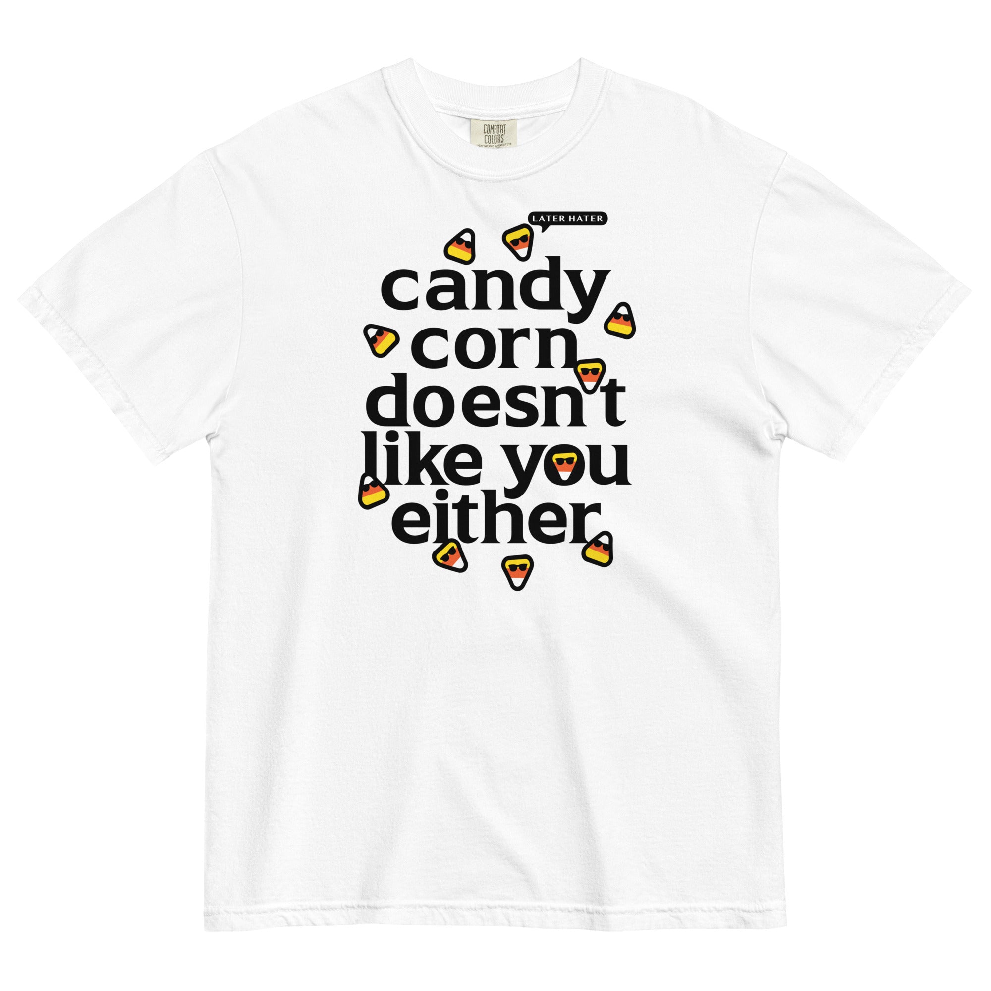Candy Corn Doesn't Like You Either Men's Relaxed Fit Tee