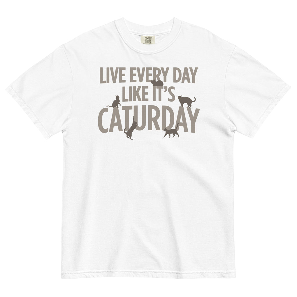 Live Every Day Like It's Caturday Men's Relaxed Fit Tee