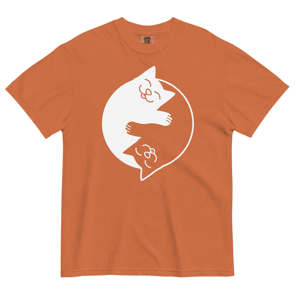 Yin Yang Cats Men's Relaxed Fit Tee