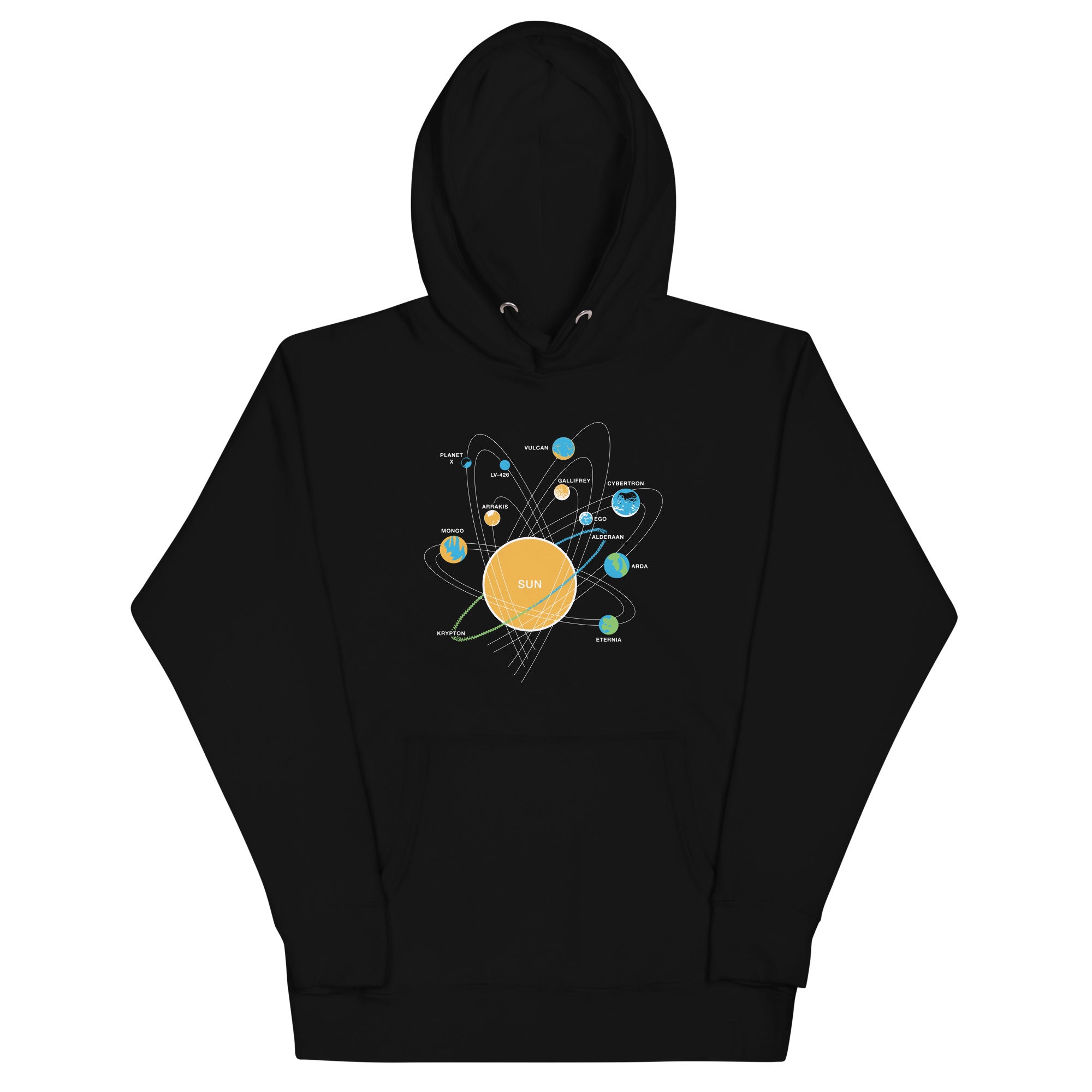 Solar System Unisex Hoodie