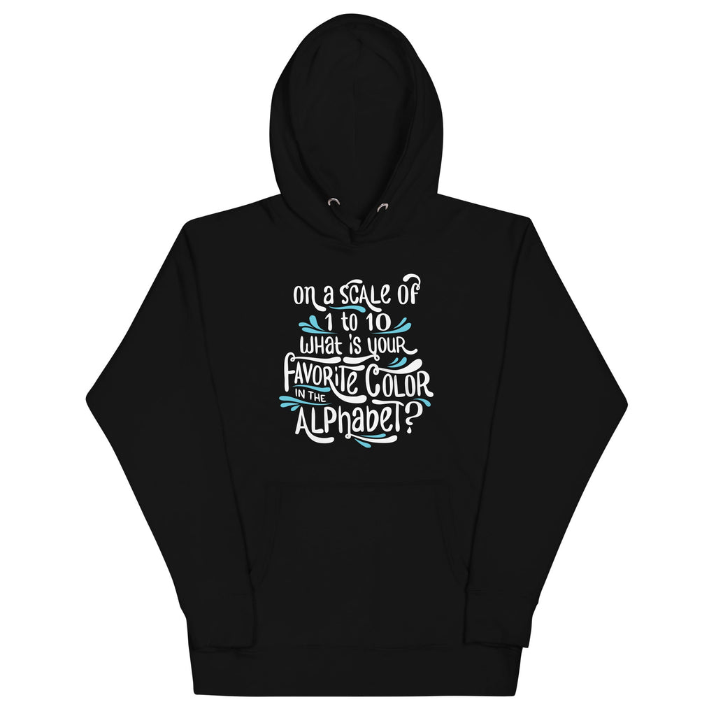 Favorite Color In The Alphabet Unisex Hoodie