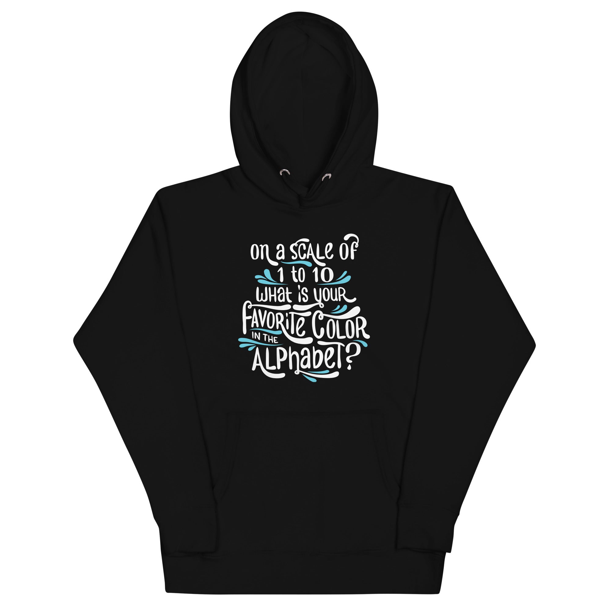 Favorite Color In The Alphabet Unisex Hoodie