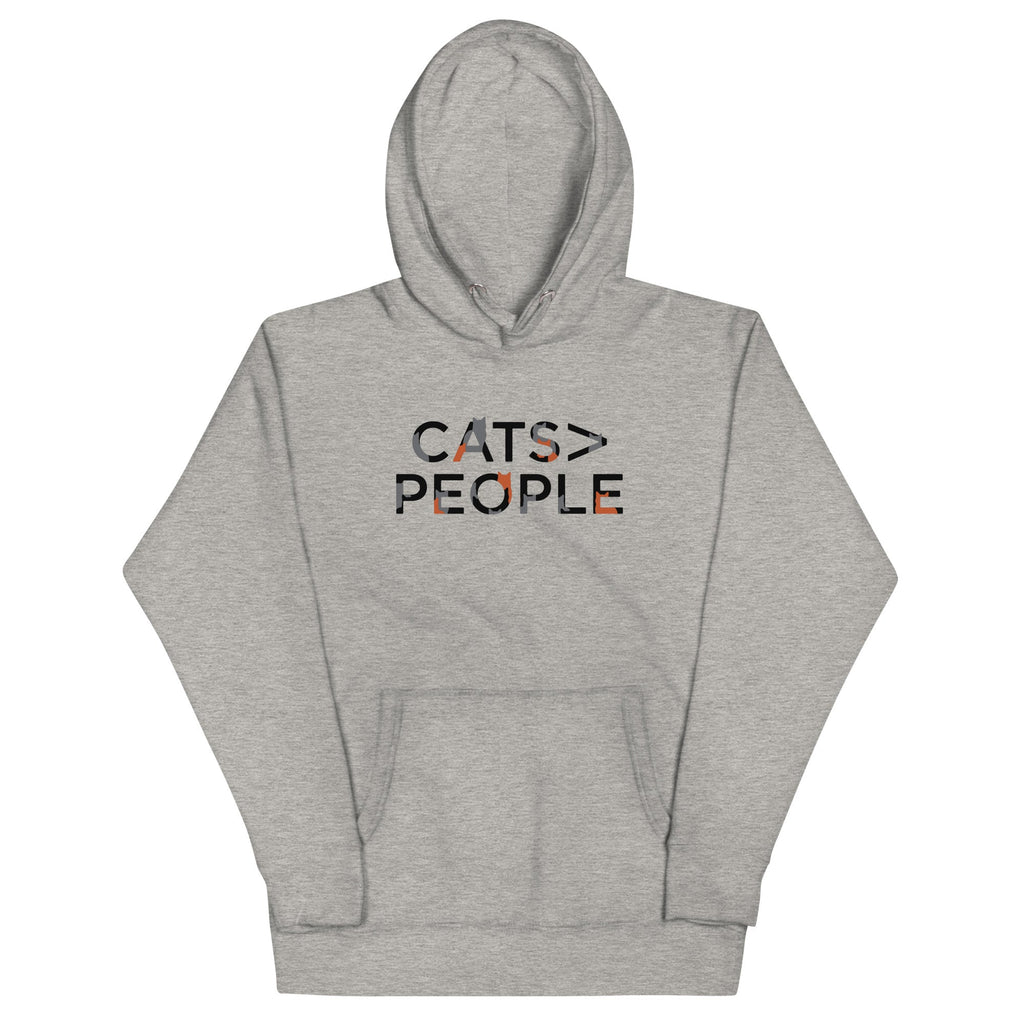 Cats>People Unisex Hoodie