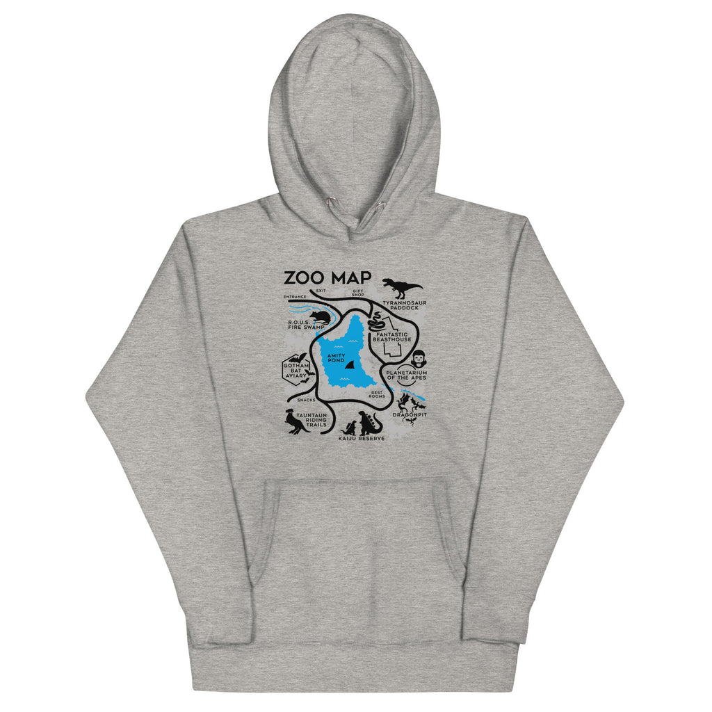 Zoo Map Unisex Hoodie