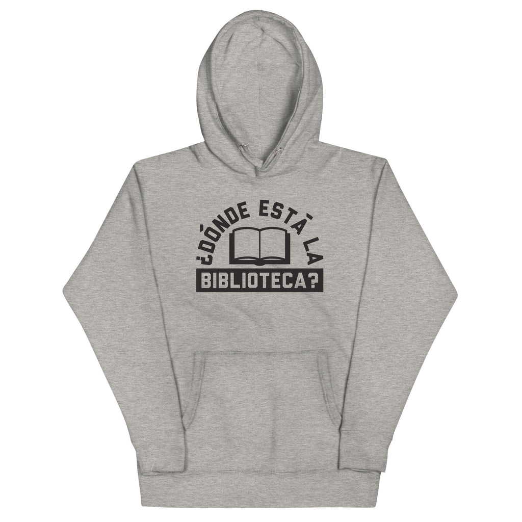 Donde Esta La Biblioteca? Unisex Hoodie