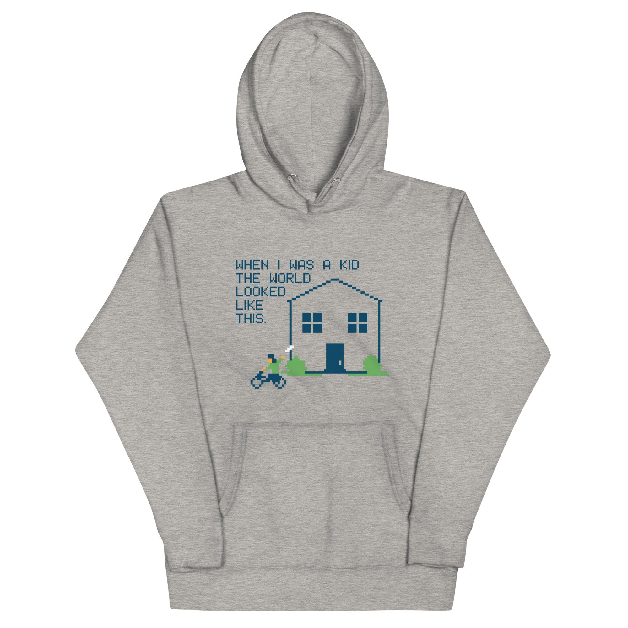 When I Was A Kid The World Unisex Hoodie