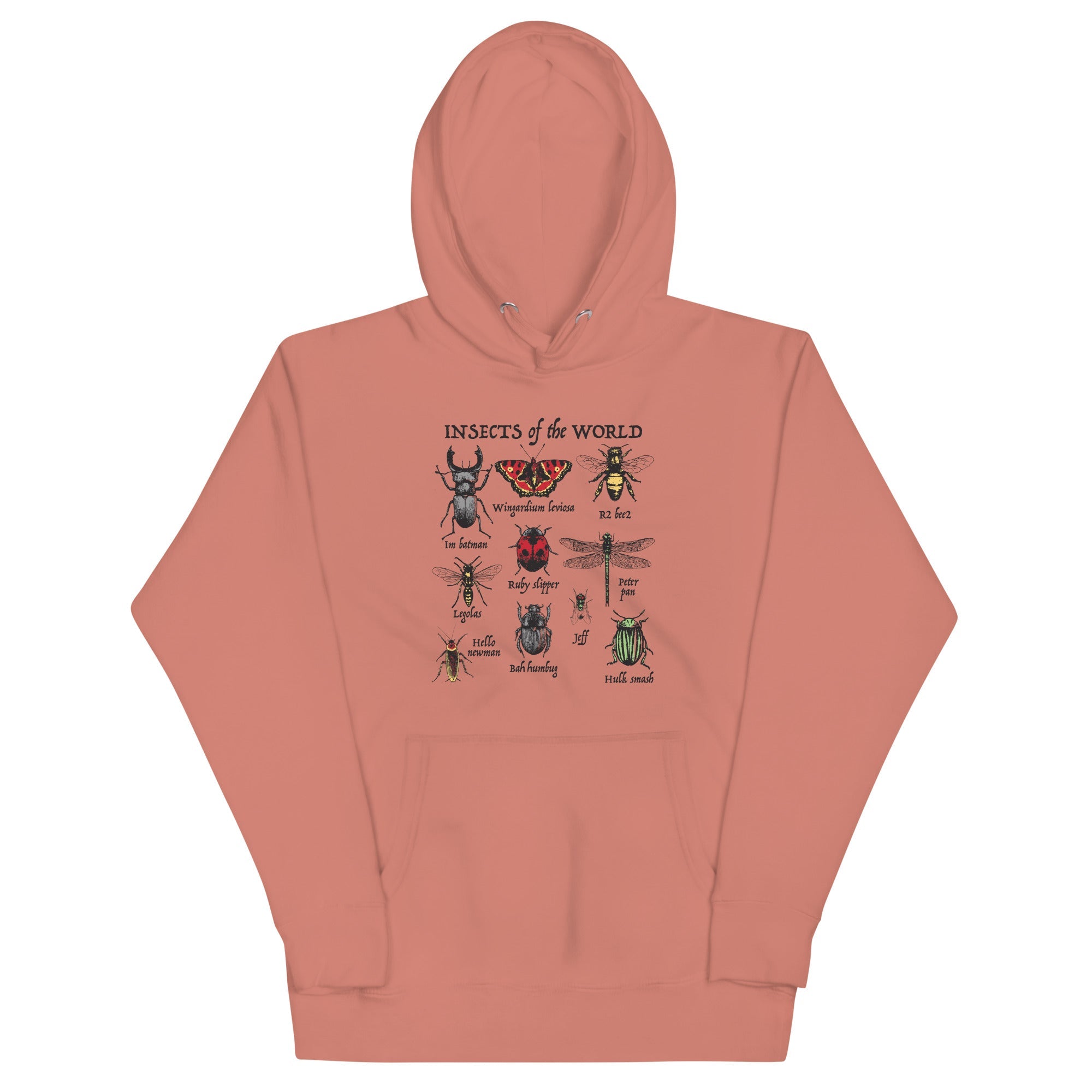 Insects Of The World Unisex Hoodie