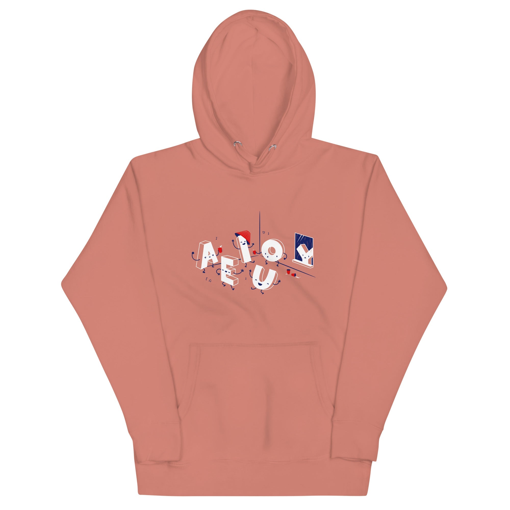 Vowel Party Time Unisex Hoodie