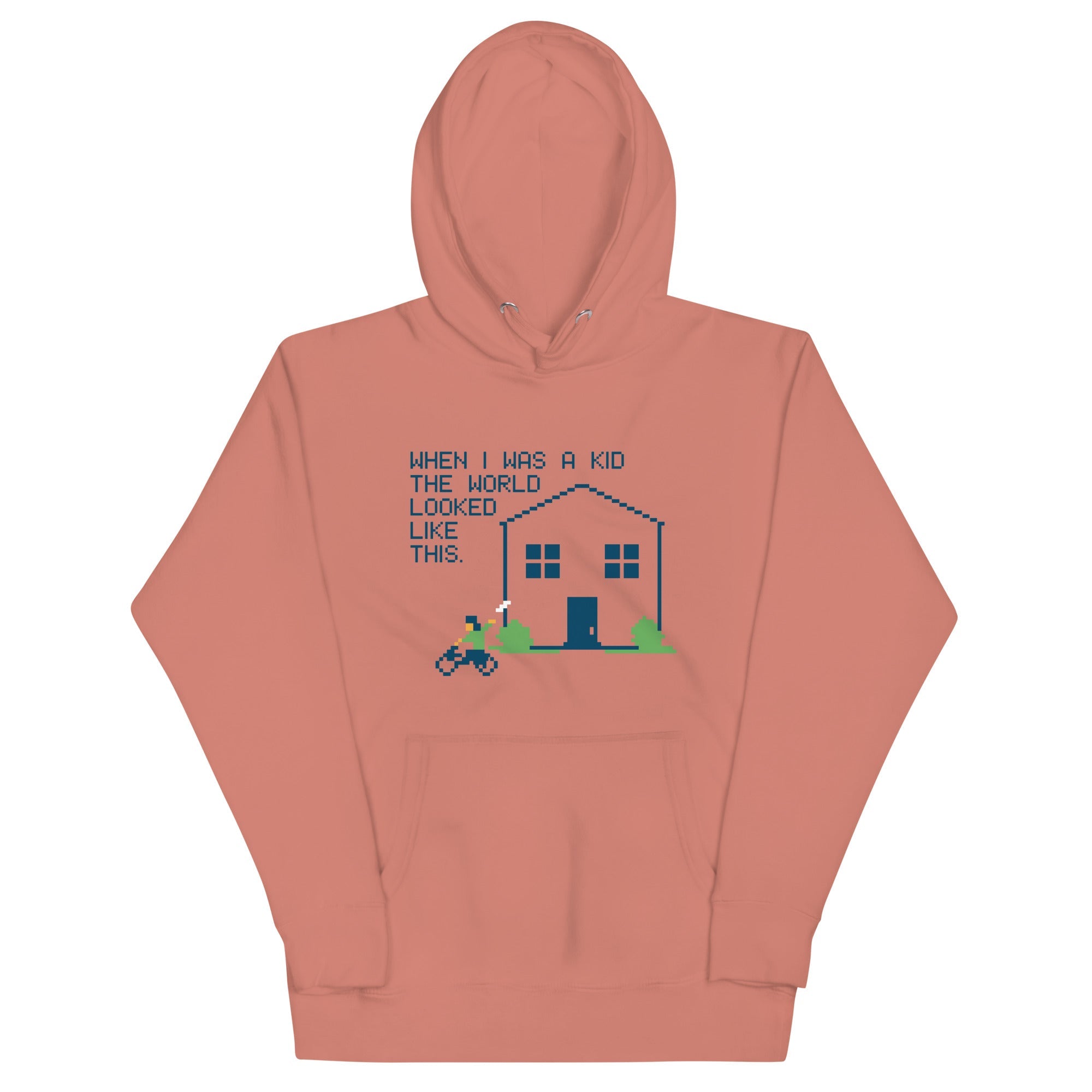 When I Was A Kid The World Unisex Hoodie