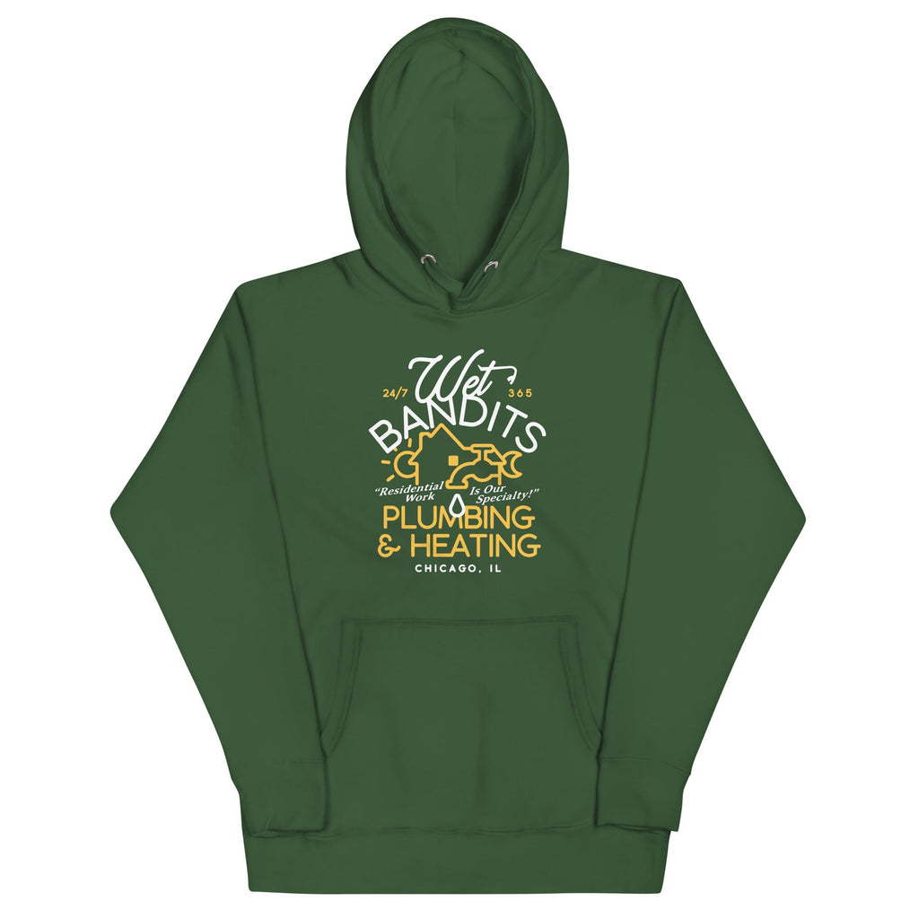 Wet Bandits Plumbing & Heating Unisex Hoodie