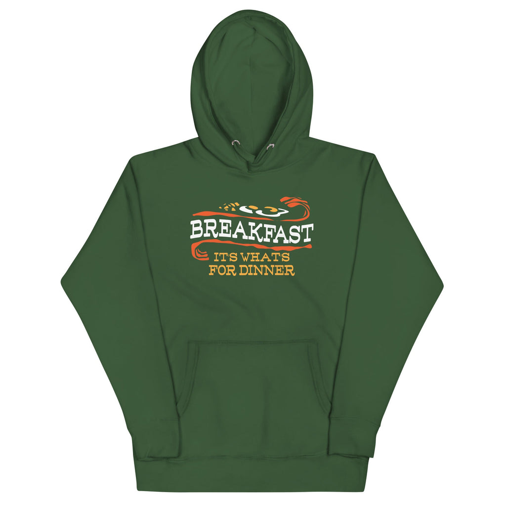 Breakfast, It's What's For Dinner Unisex Hoodie