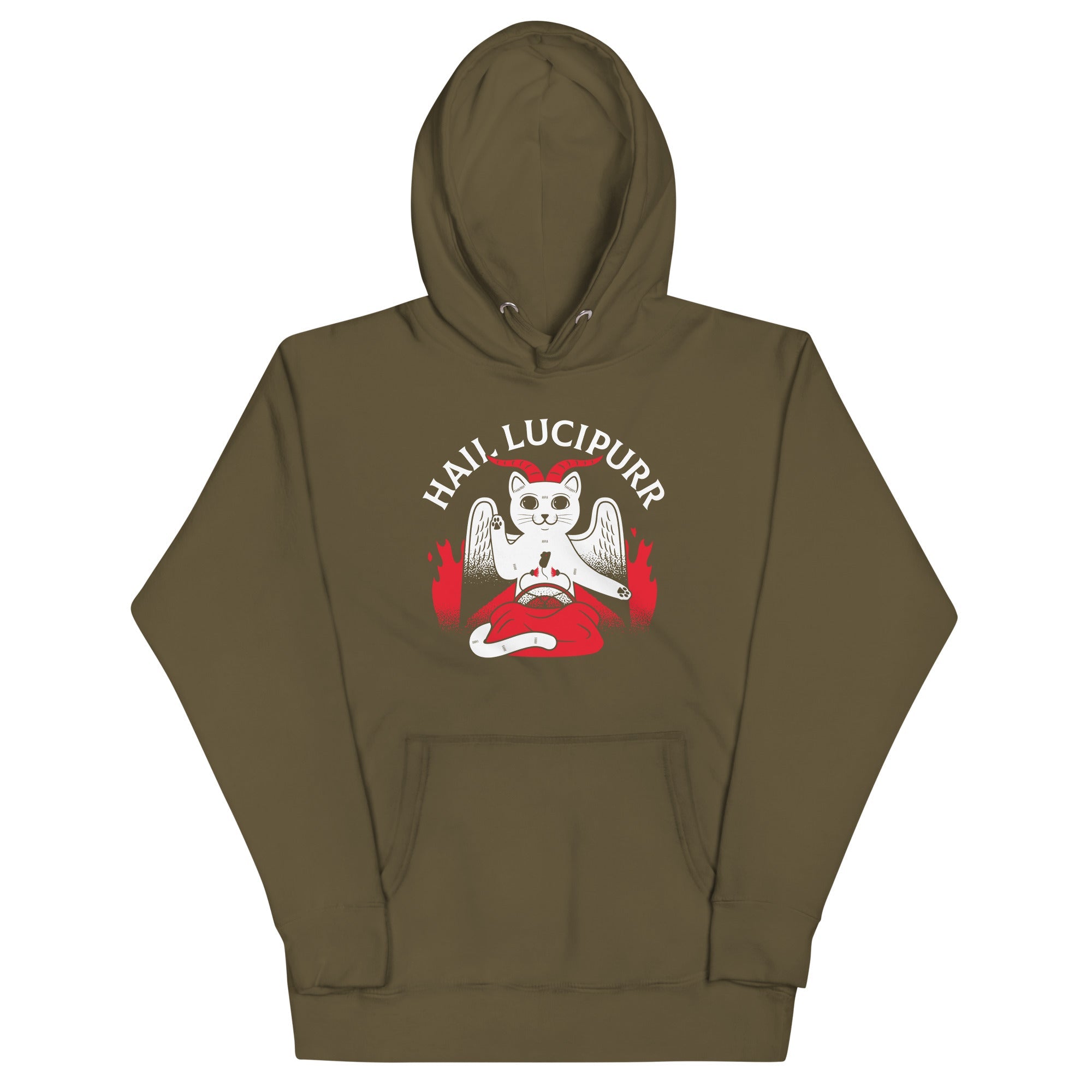 Hail Lucipurr Unisex Hoodie