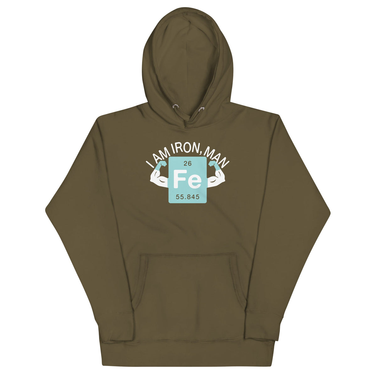 I Am Iron, Man Unisex Hoodie