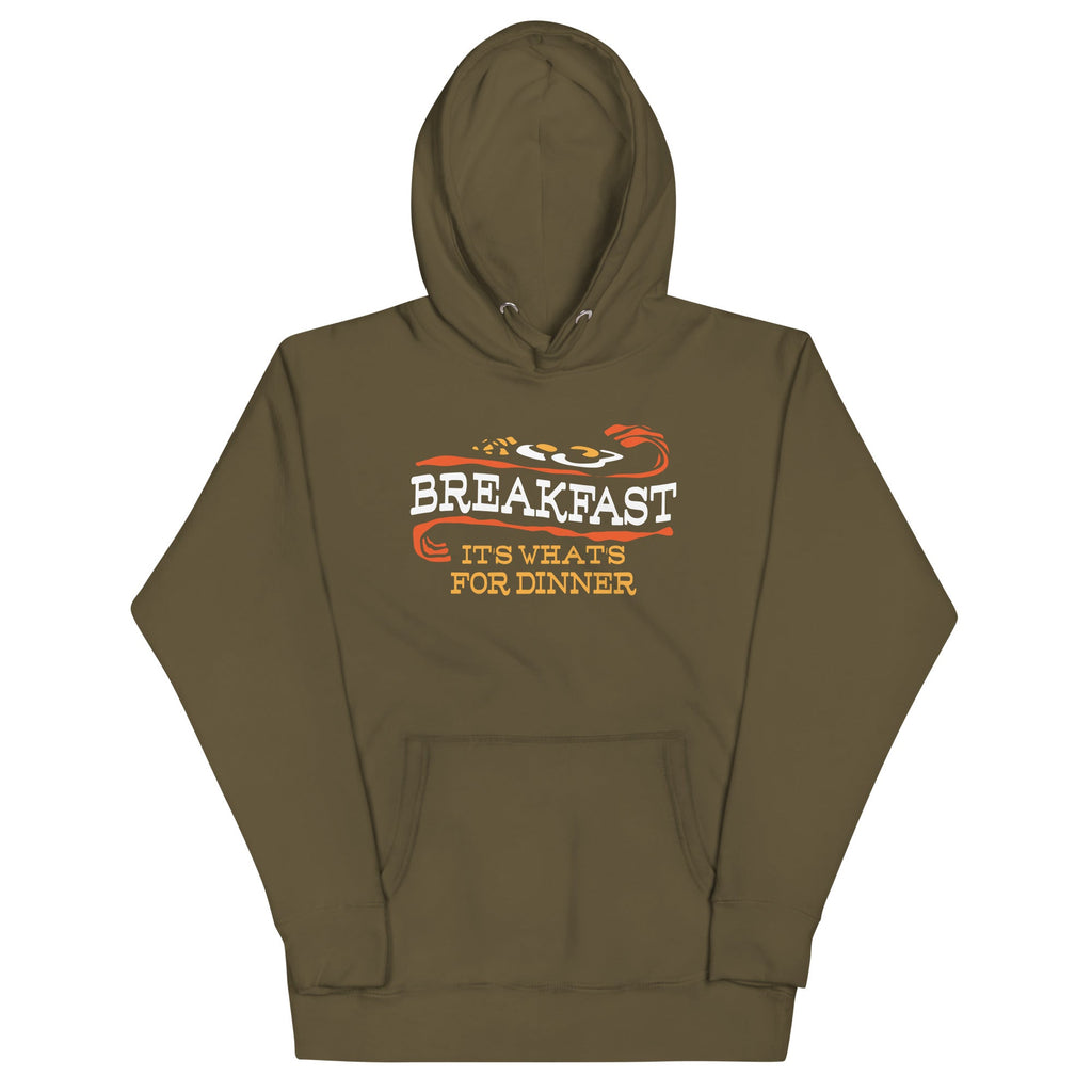 Breakfast, It's What's For Dinner Unisex Hoodie
