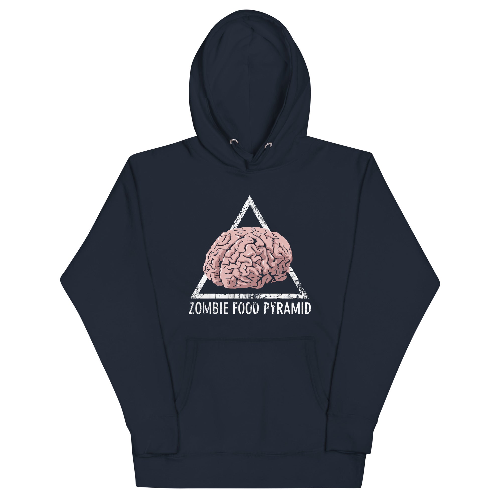 Zombie Food Pyramid Unisex Hoodie