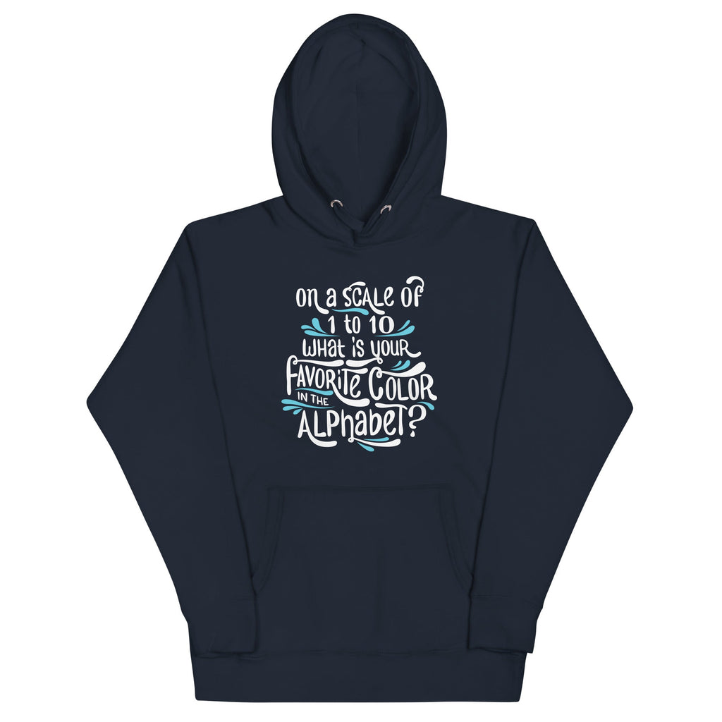 Favorite Color In The Alphabet Unisex Hoodie