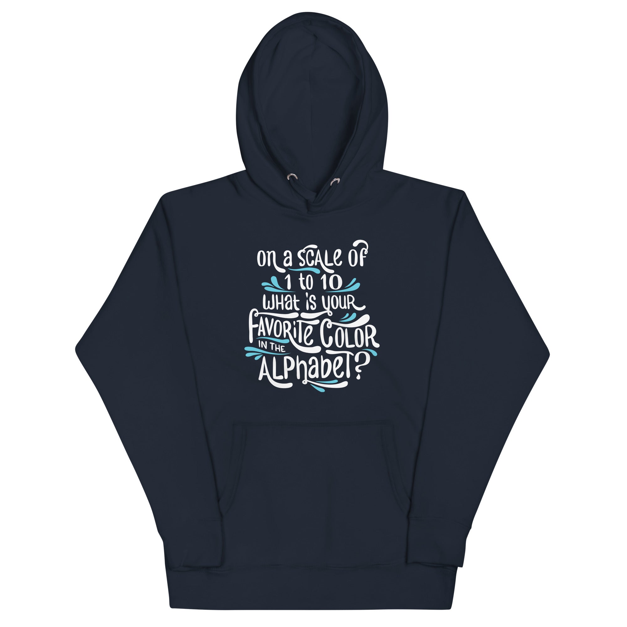 Favorite Color In The Alphabet Unisex Hoodie