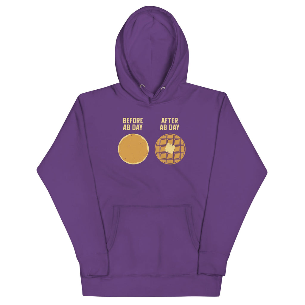 Before Ab Day After Ab Day Unisex Hoodie