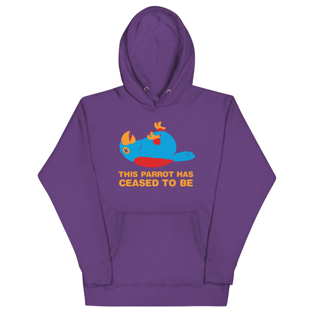This Parrot Has Ceased To Be Unisex Hoodie