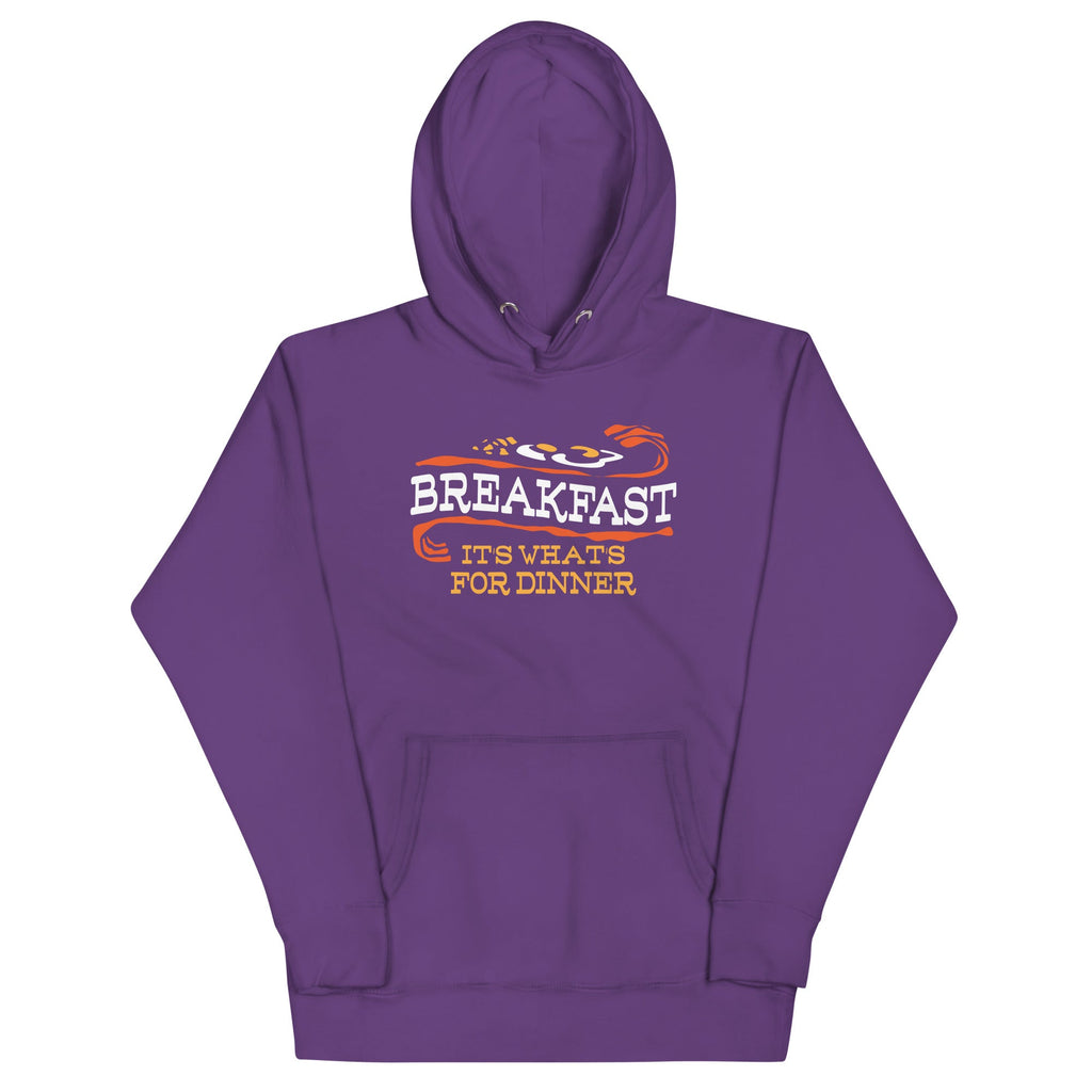 Breakfast, It's What's For Dinner Unisex Hoodie