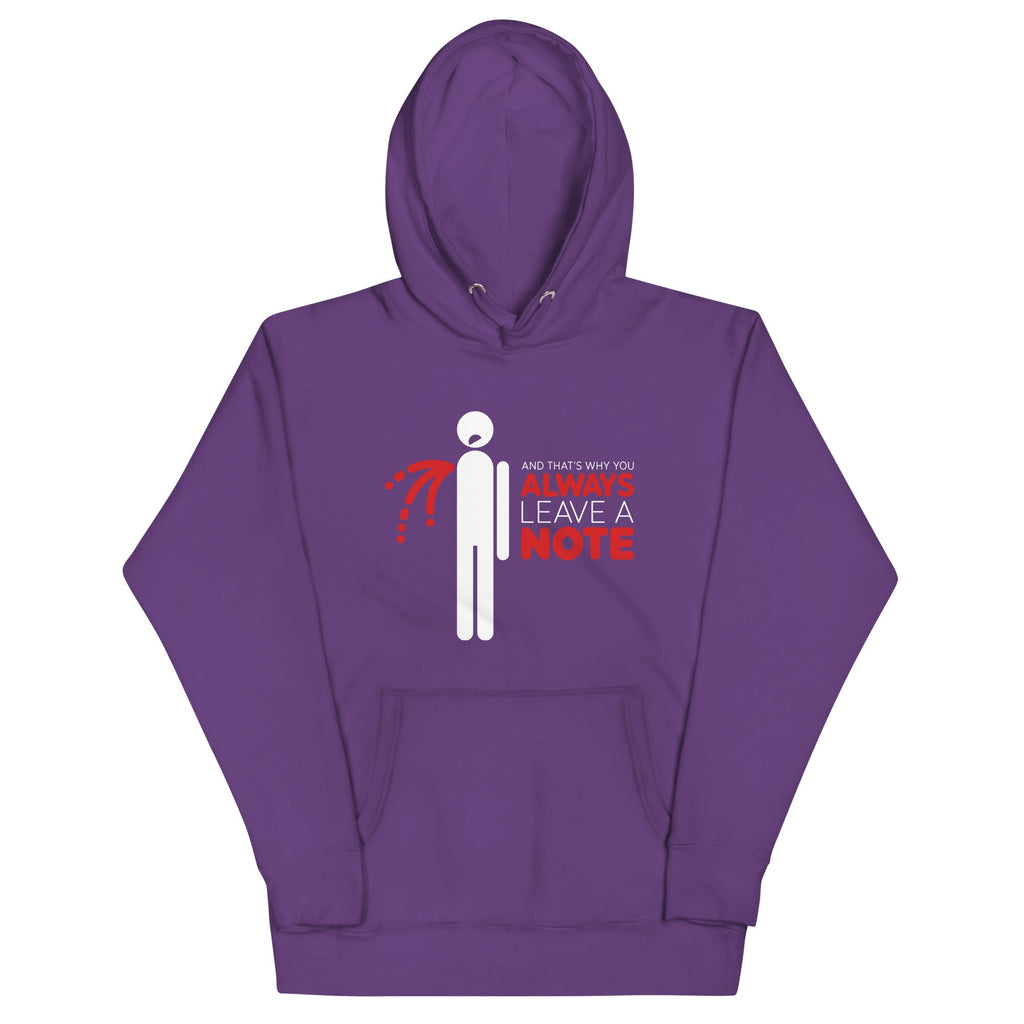 Always Leave A Note Unisex Hoodie