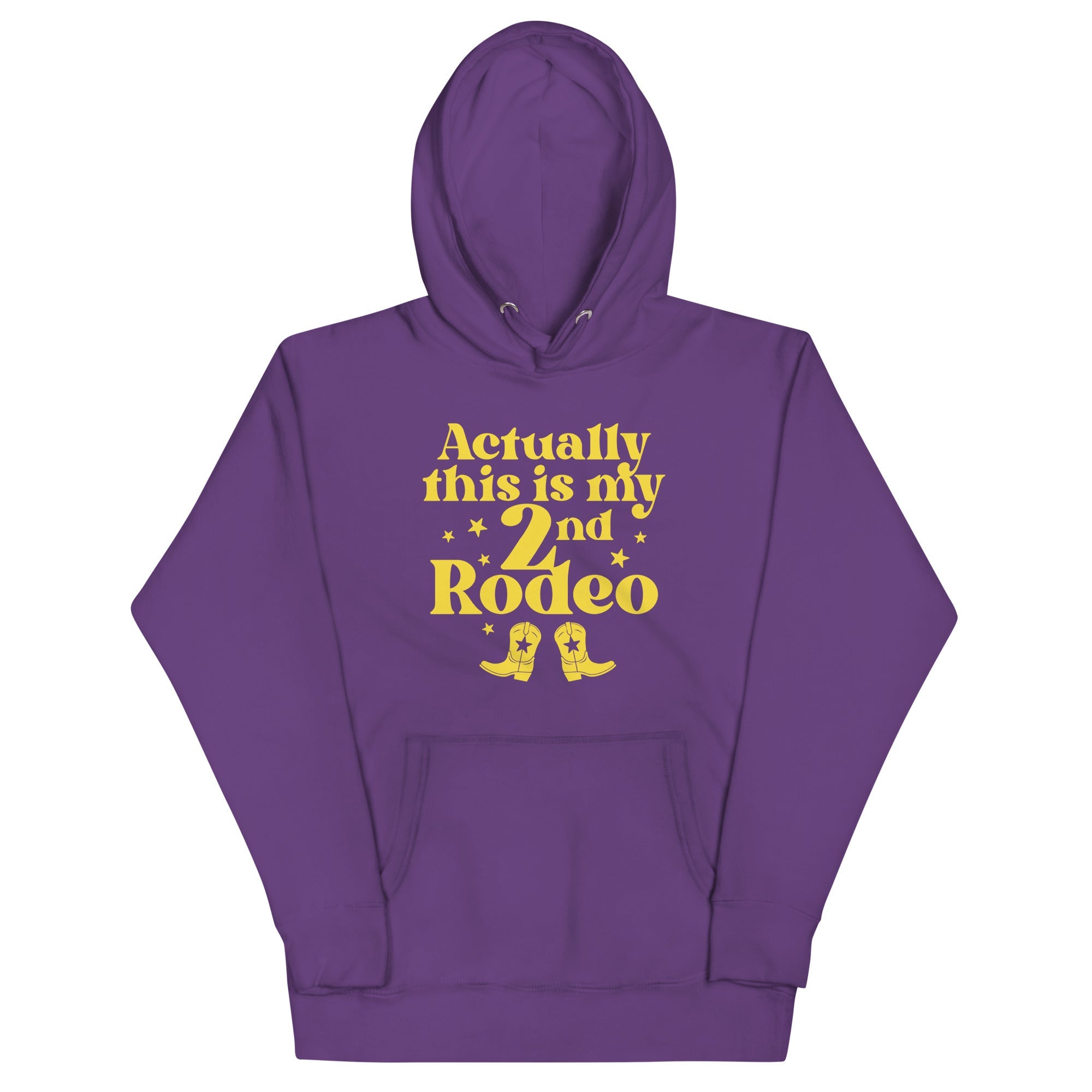 Actually This Is My 2nd Rodeo Unisex Hoodie