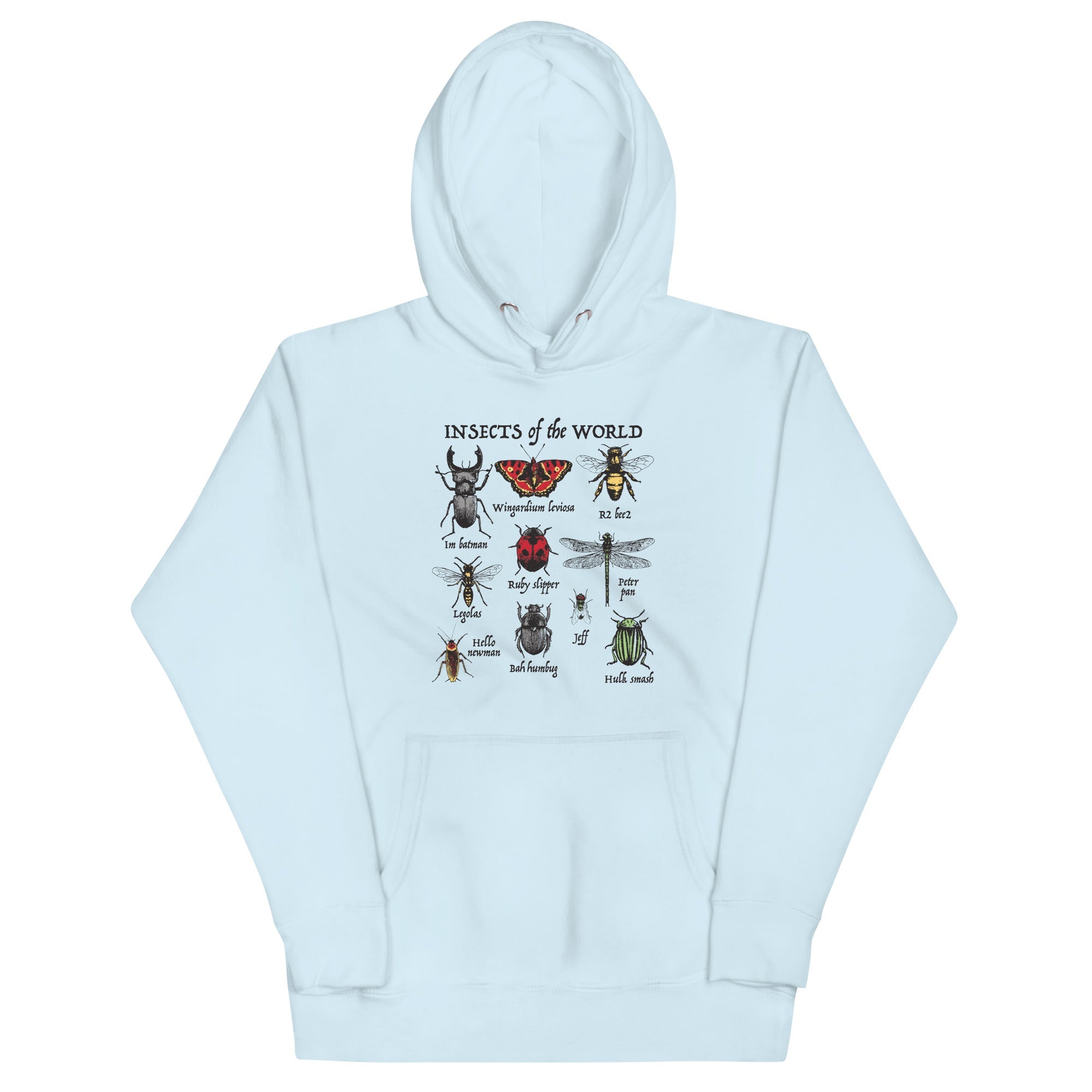 Insects Of The World Unisex Hoodie