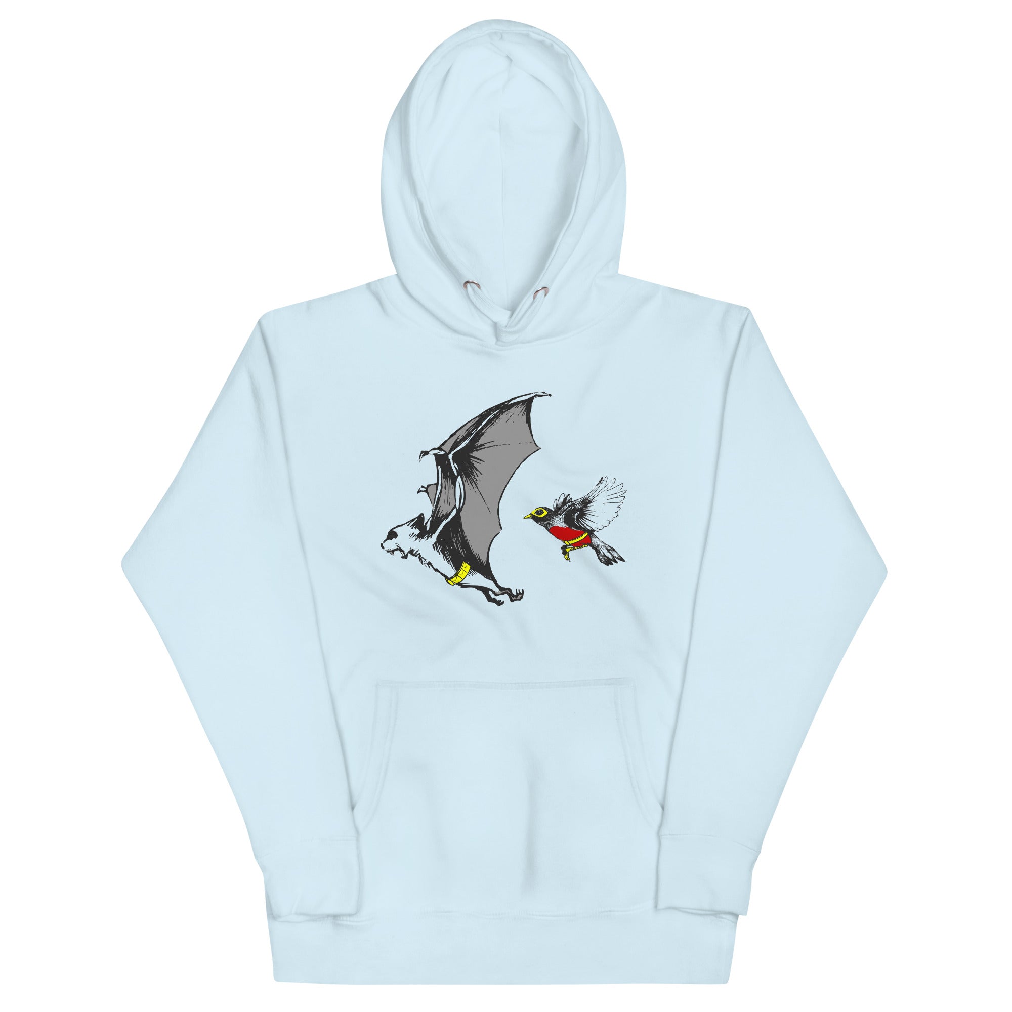 Bat and Robin Unisex Hoodie