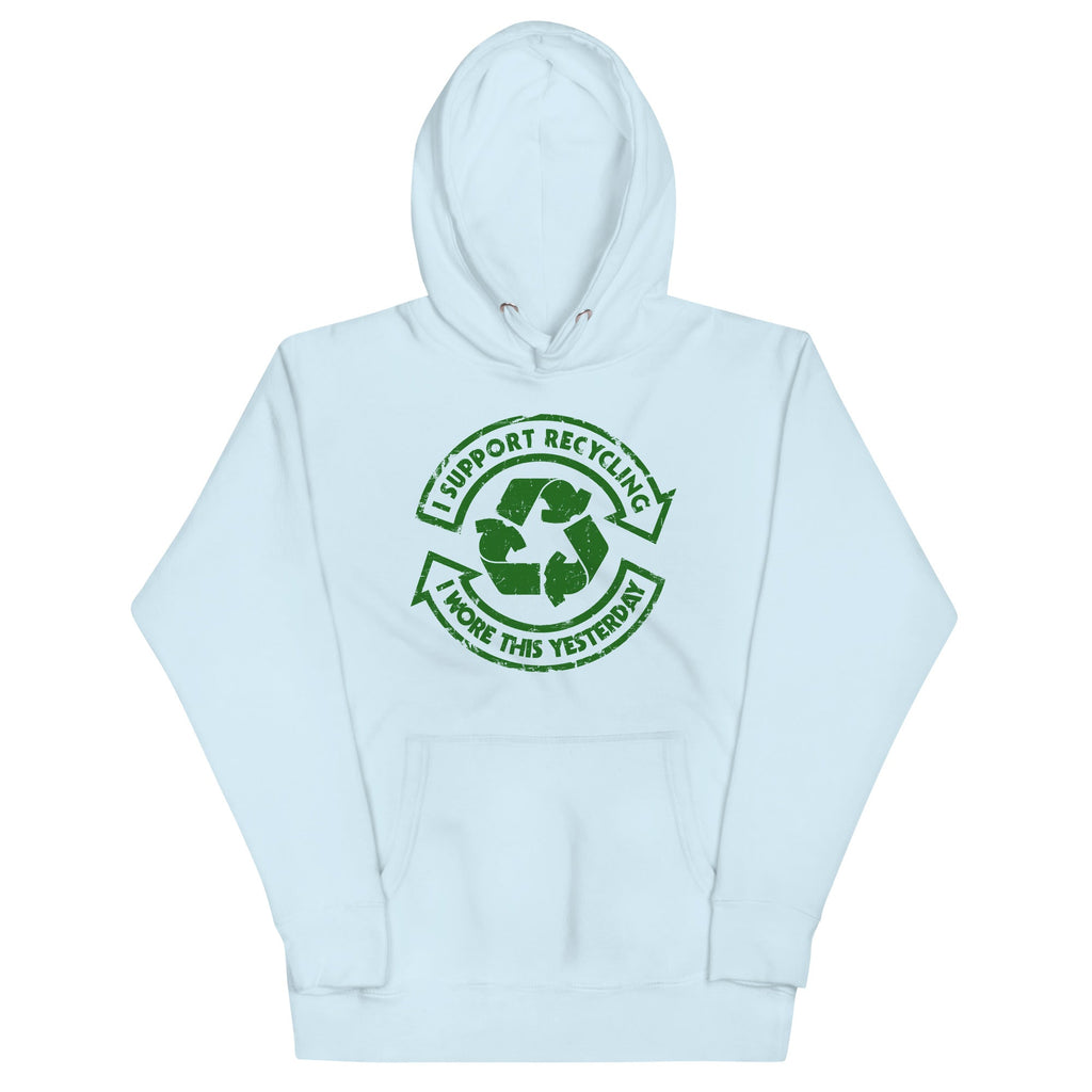 I Support Recycling Unisex Hoodie