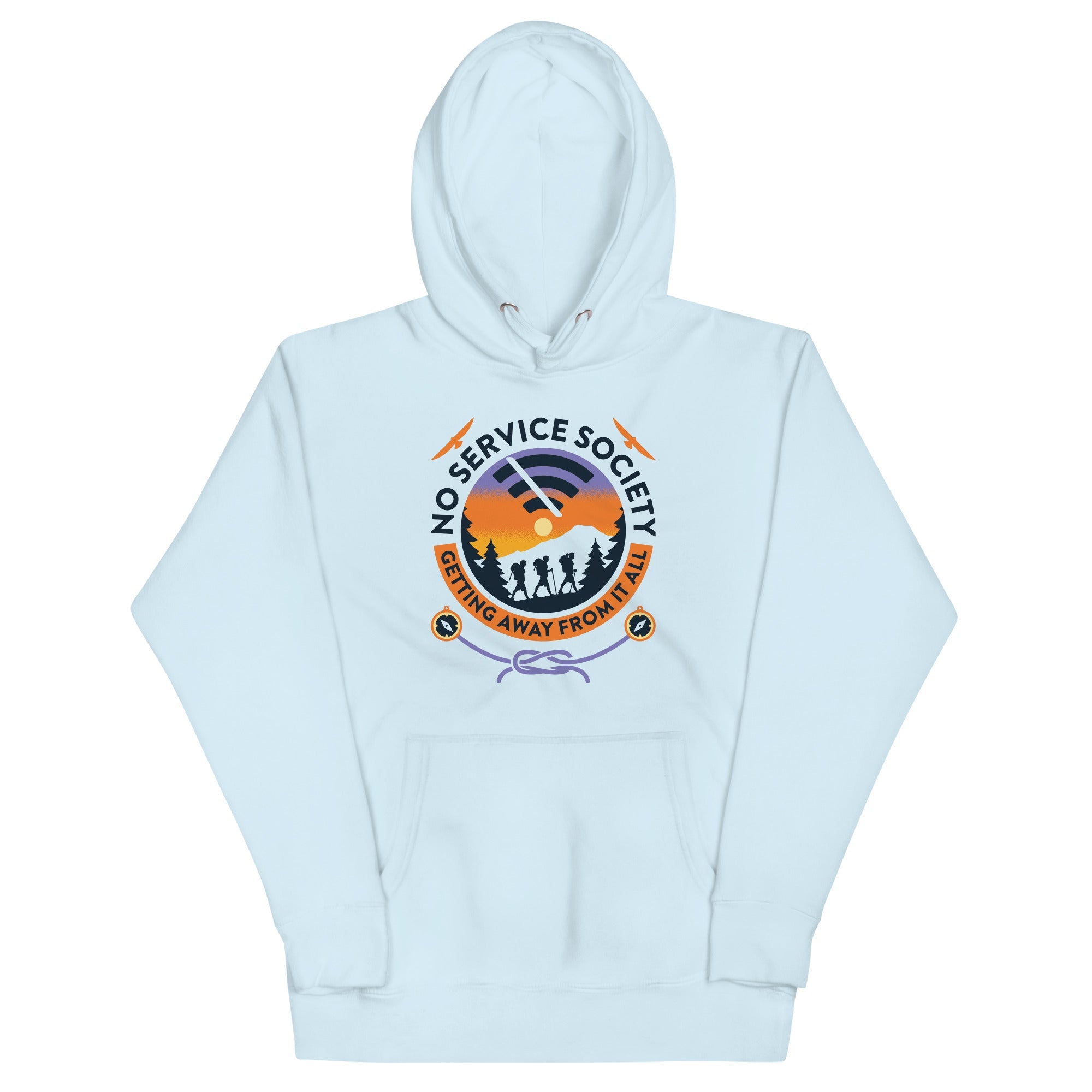 No Service Society Unisex Hoodie