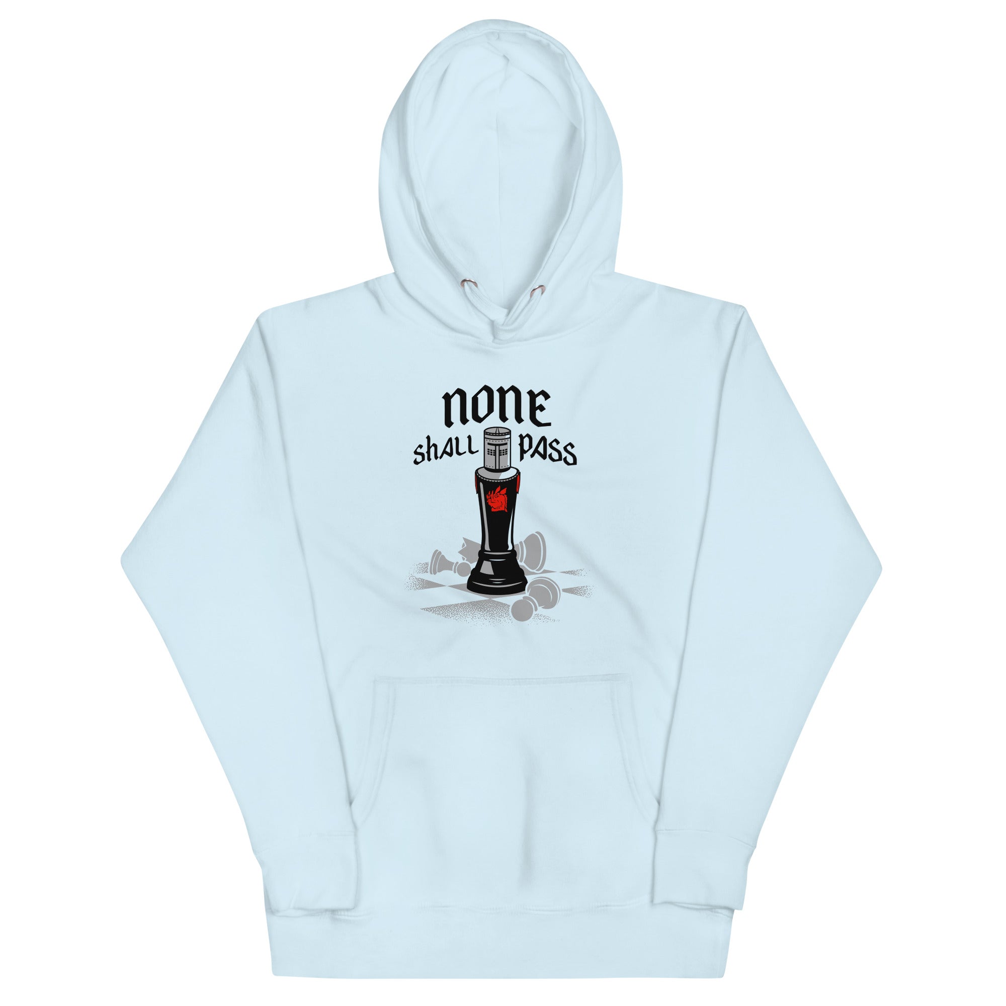 None Shall Pass Black Knight Unisex Hoodie