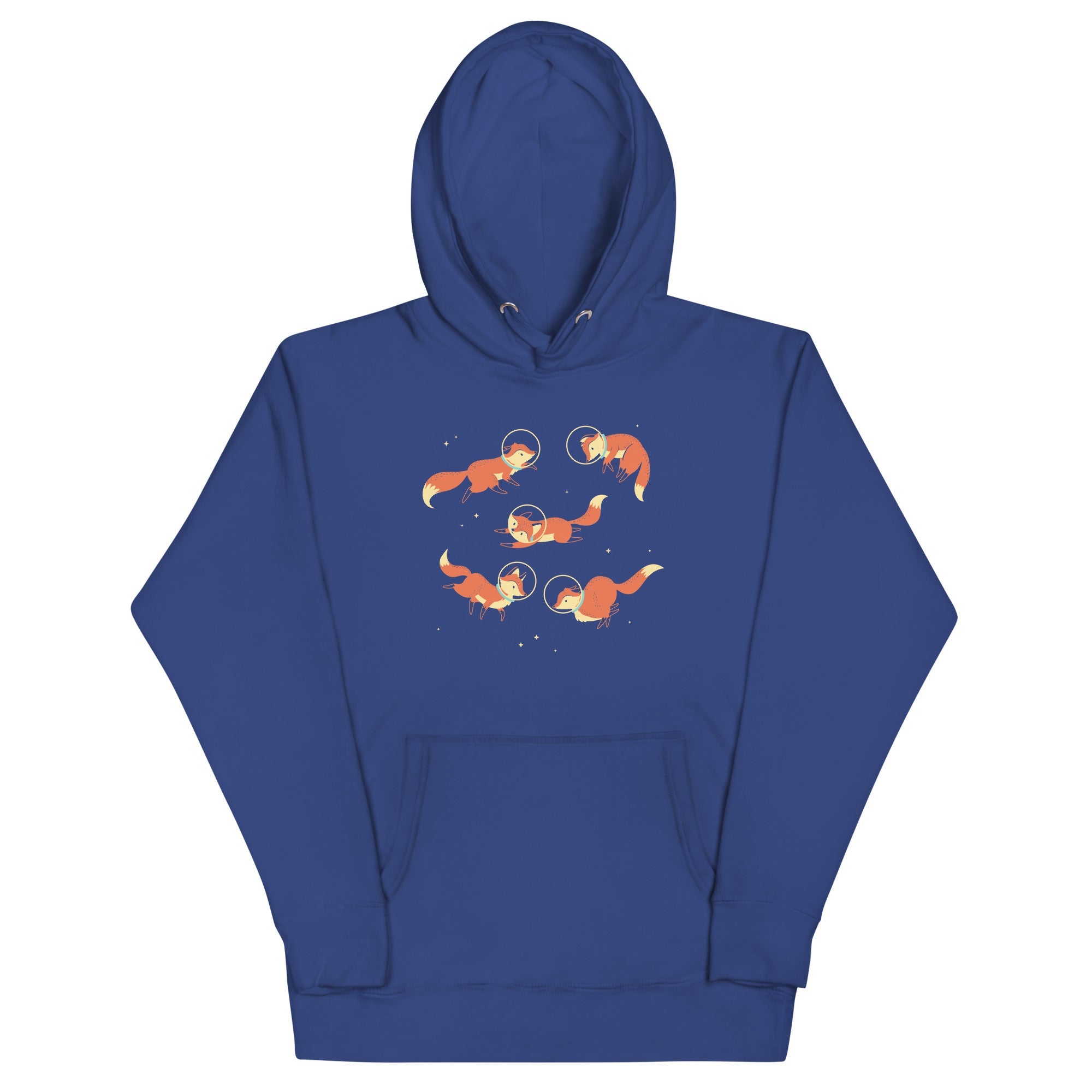 Foxes In Space Unisex Hoodie