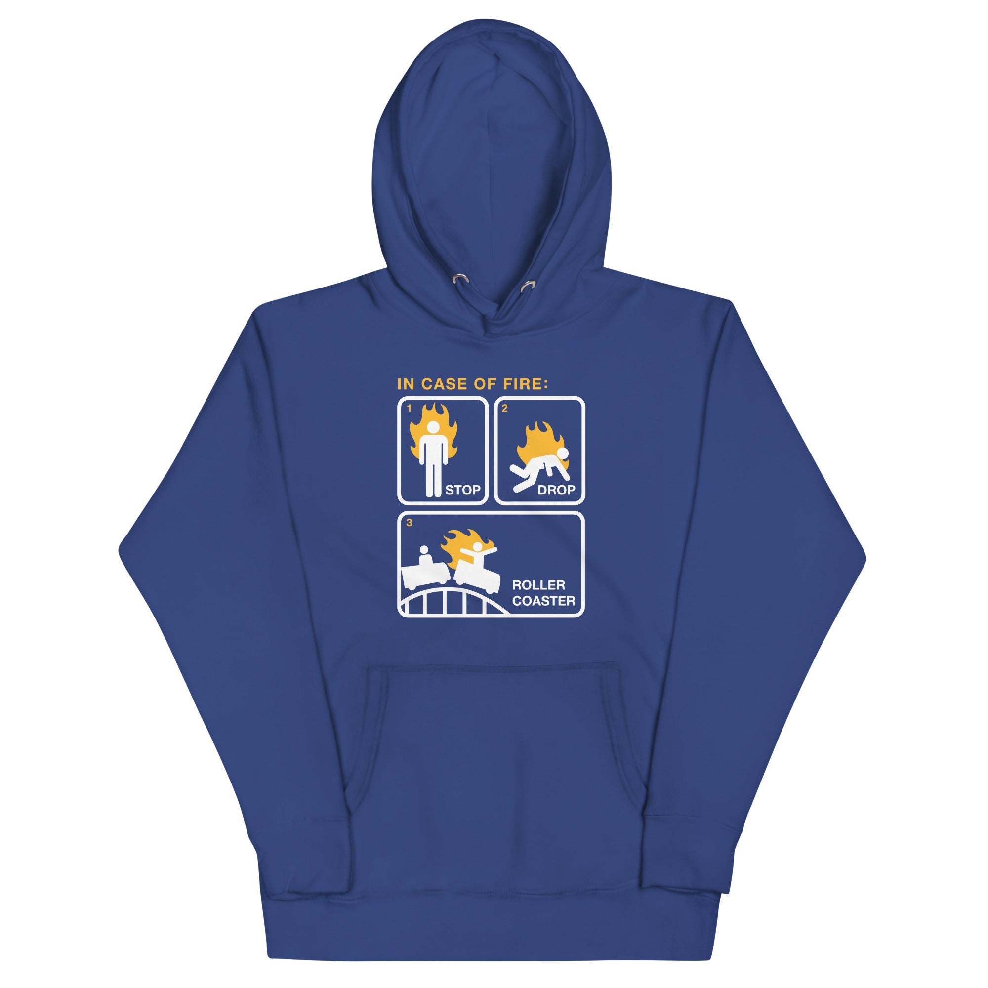 Stop Drop Roller Coaster Unisex Hoodie