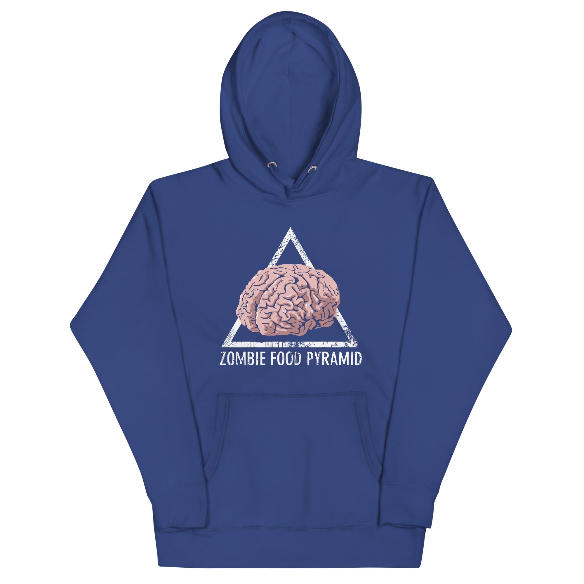 Zombie Food Pyramid Unisex Hoodie
