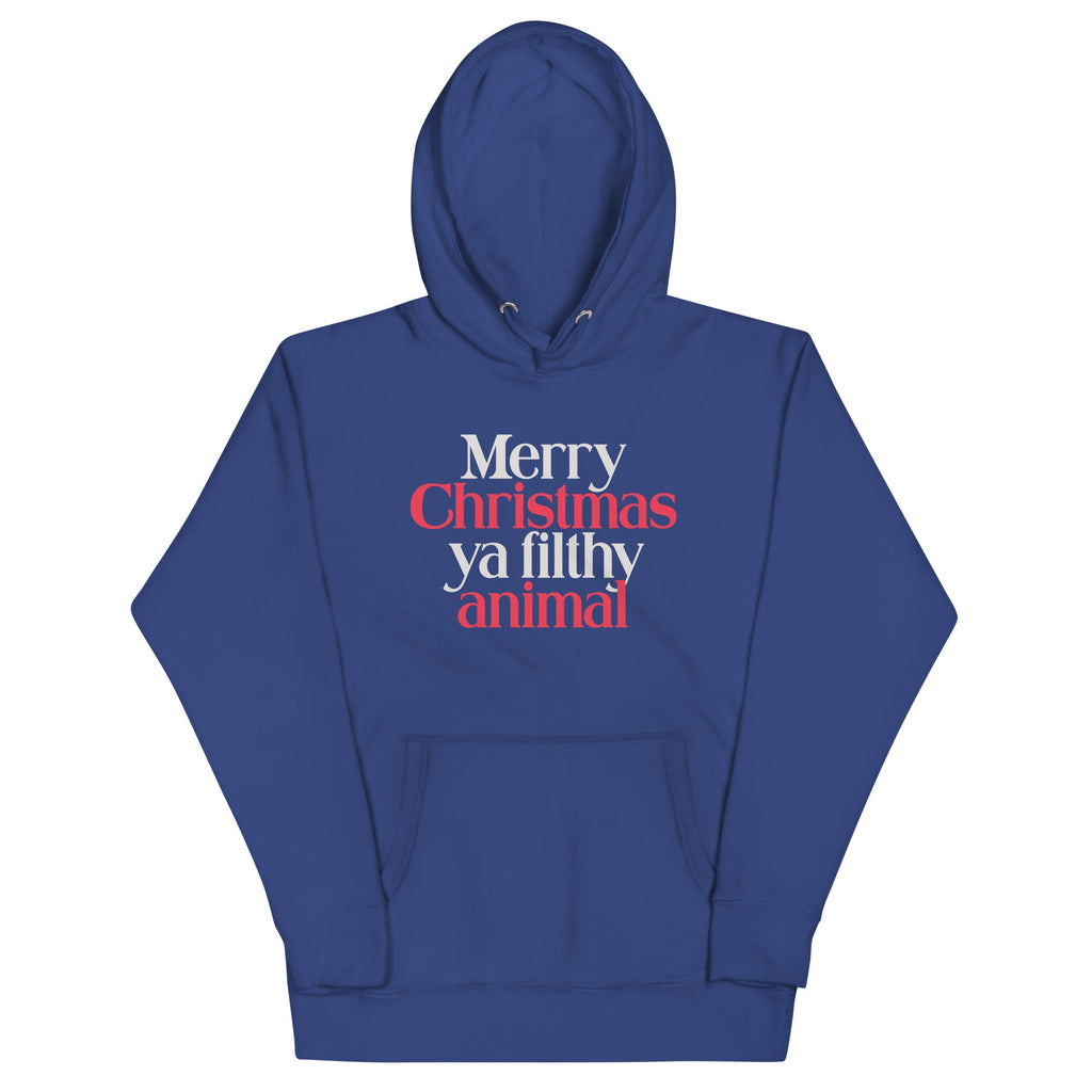 Merry Christmas Ya Filthy Animal Unisex Hoodie