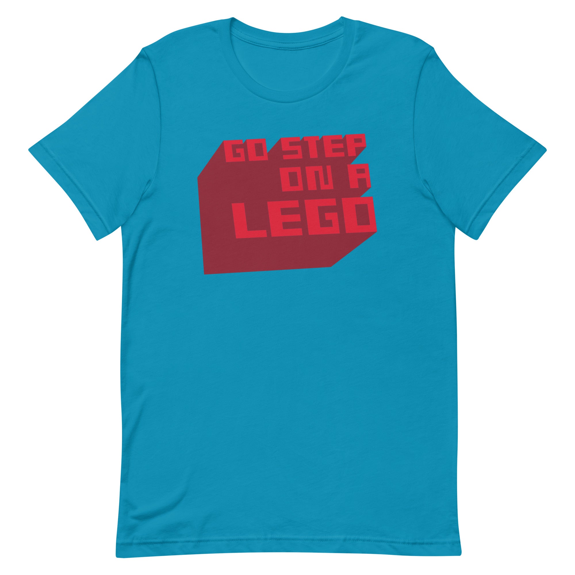 Go Step On A Lego Men's Signature Tee
