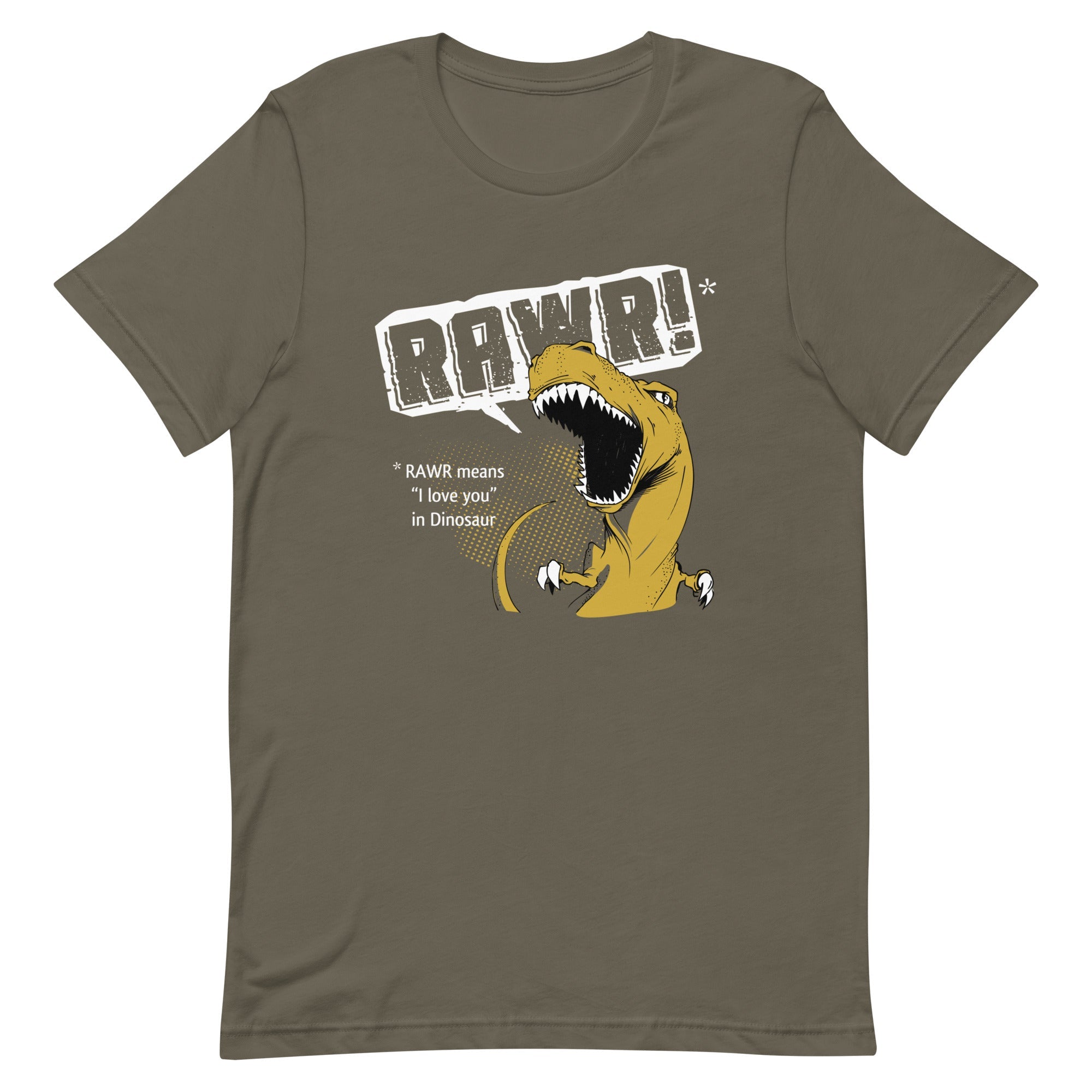 Rawr Means I Love You Men's Signature Tee