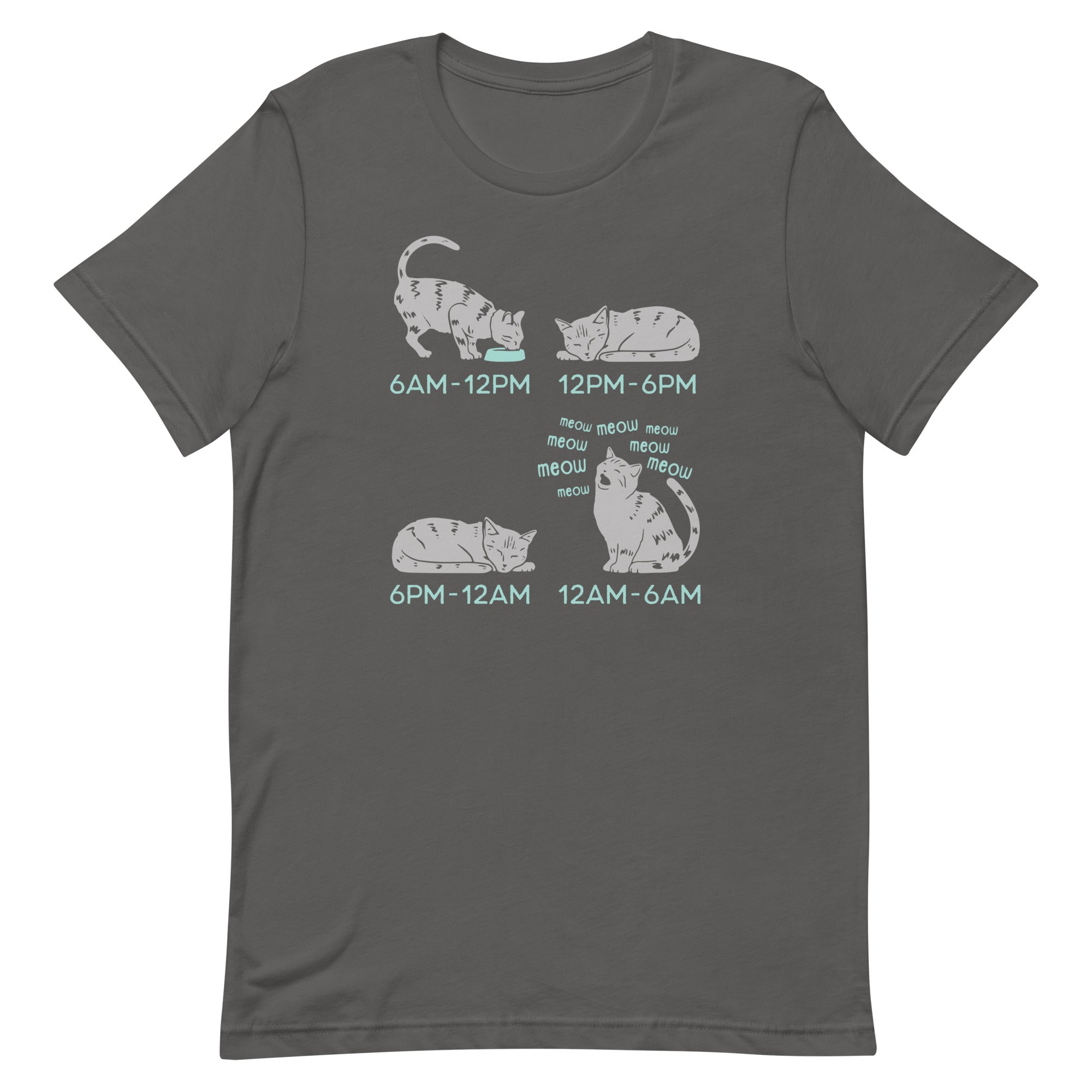Cat Day Schedule Men's Signature Tee