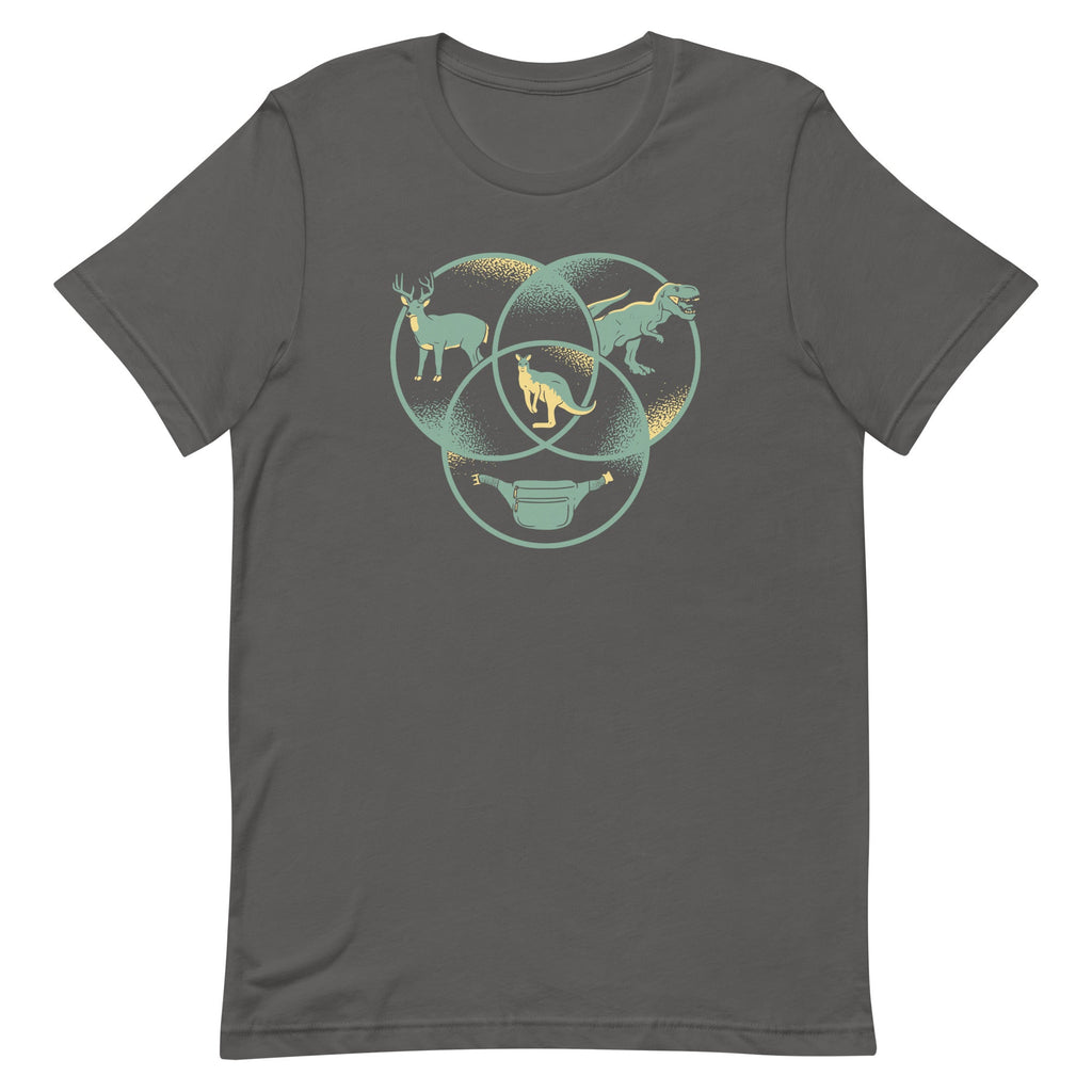 Kangaroo Venn Diagram Men's Signature Tee