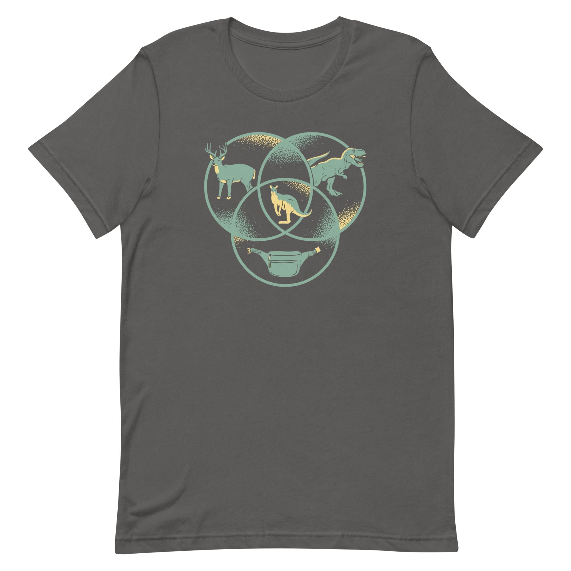 Kangaroo Venn Diagram Men's Signature Tee