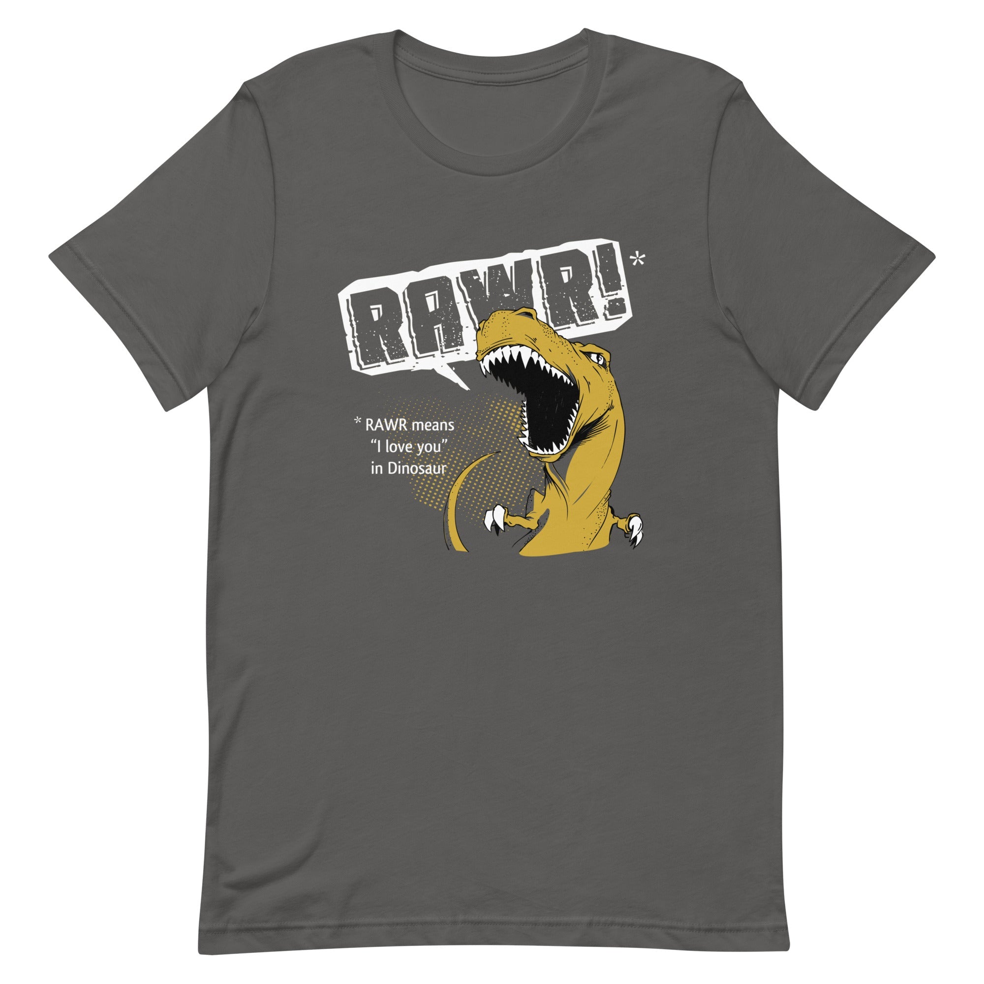 Rawr Means I Love You Men's Signature Tee