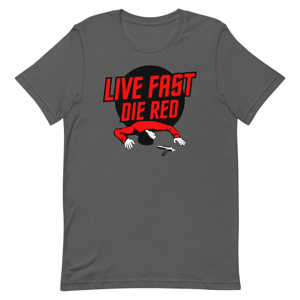 Live Fast Die Red Men's Signature Tee