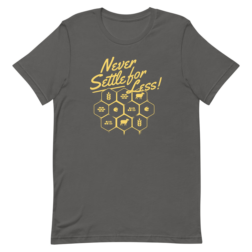 Never Settle For Less Men's Signature Tee